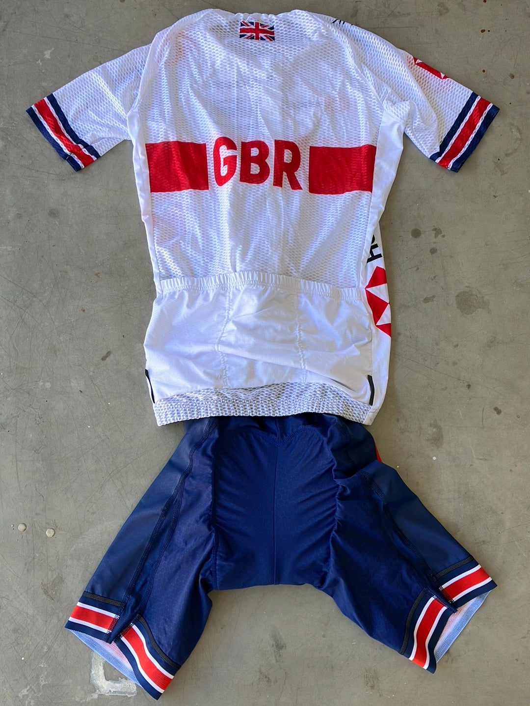 Short Sleeve Summer Jersey & Bib Shorts,  Cycling Bundle | Kalas | Team GB Great Britain - British Cycling GBR | Pro Cycling Kit