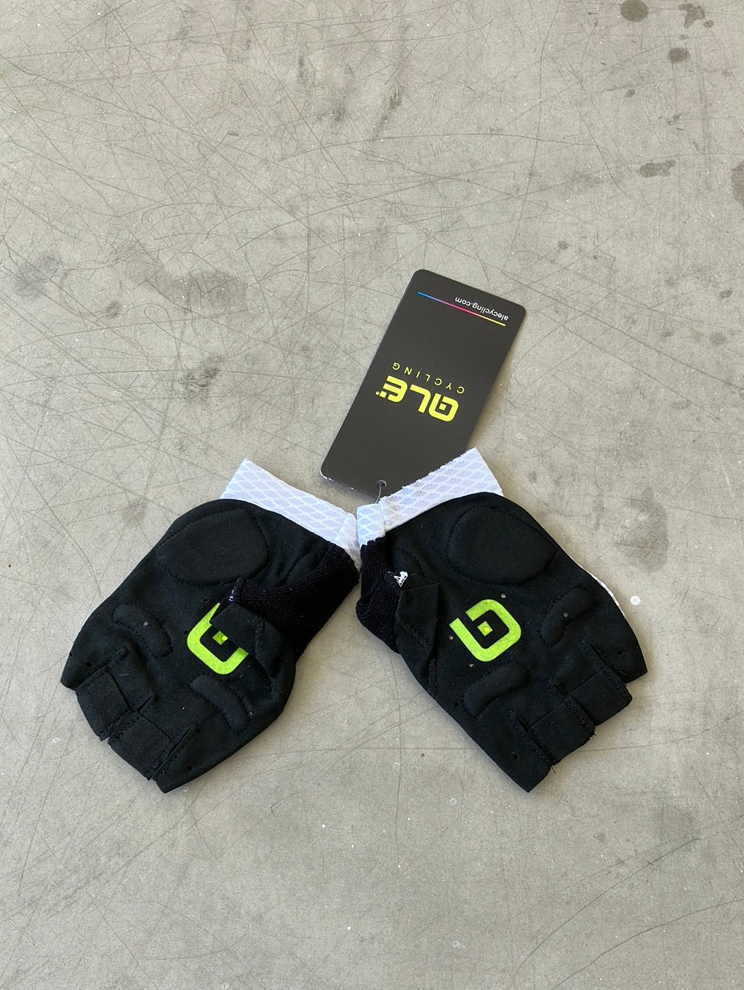 Summer Gloves / Mitts Padded Race | Ale | Groupama Française des Jeux | Pro Cycling Kit