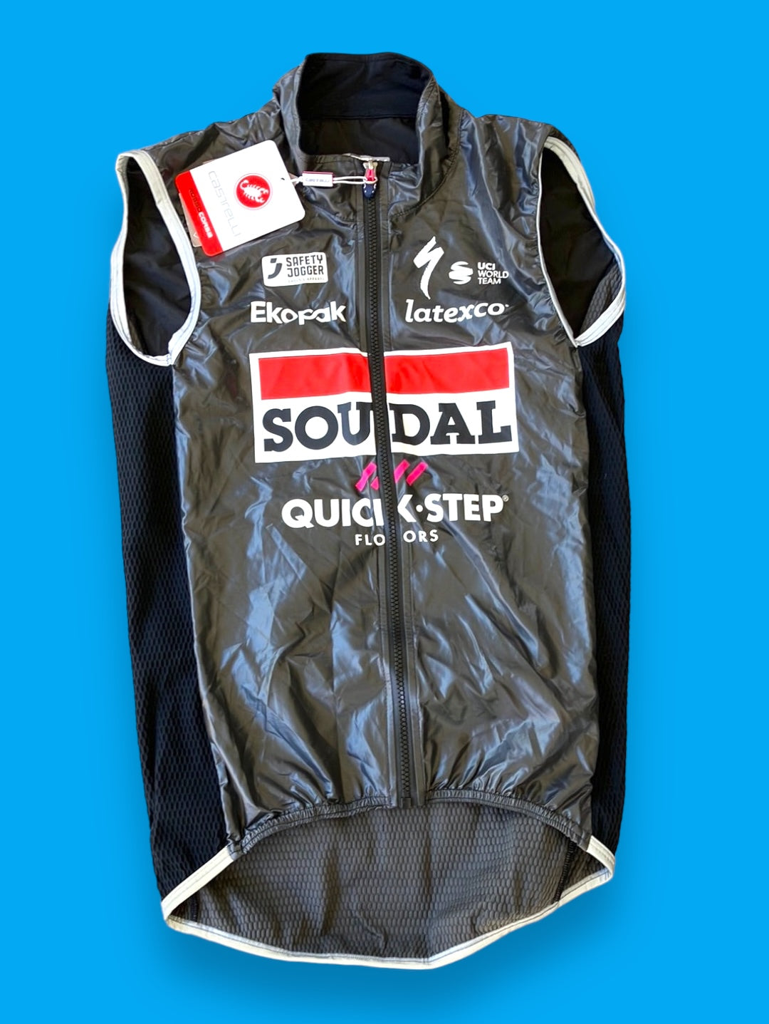 Vest / Gilet Slicker Pro Waterproof Winter | Castelli | Quick-Step Soudal | Pro Cycling Kit