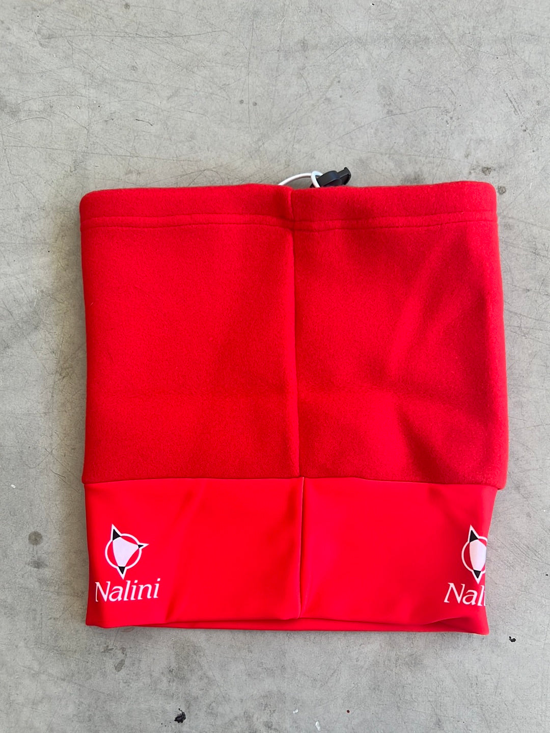 Cofidis | Nalini 2-in-1 Thermal Neck Warmer / Beanie | Red | Pro-Issued Pro Team Kit