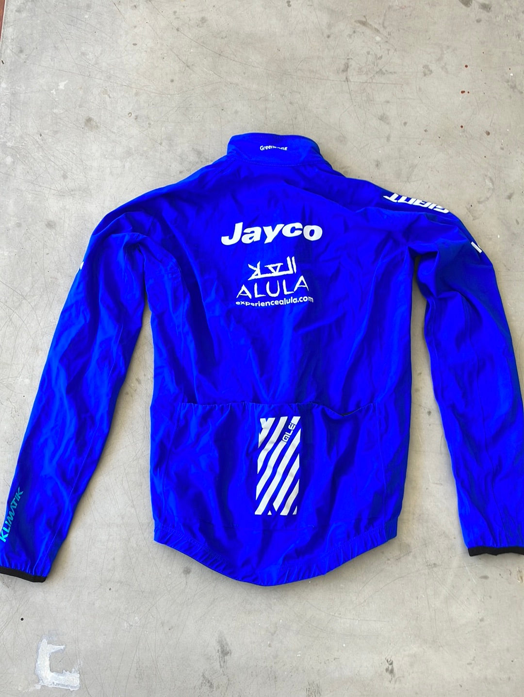 Rain Jacket Long Sleeve | Ale | Jayco Alula Men's | Pro-Issued Cycling Kit