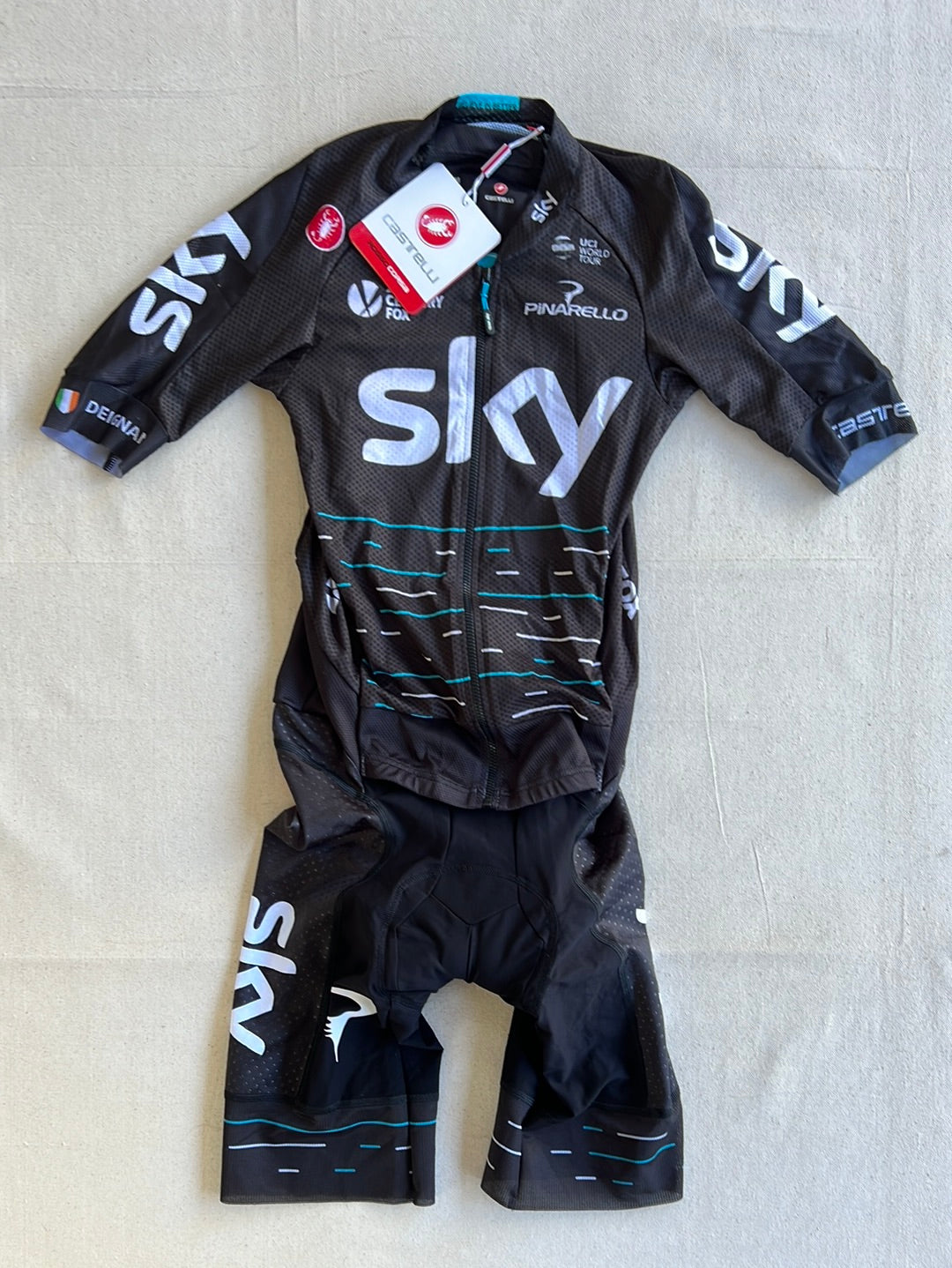 Race Suit / Speed Suit San Remo 3.3 | Castelli | Team Sky | Pro Cyclin ...