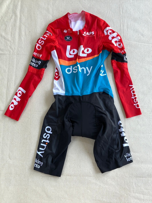 Long Sleeve TT Suit | Vermarc | Lotto Dstny | Pro Team Cycling Kit