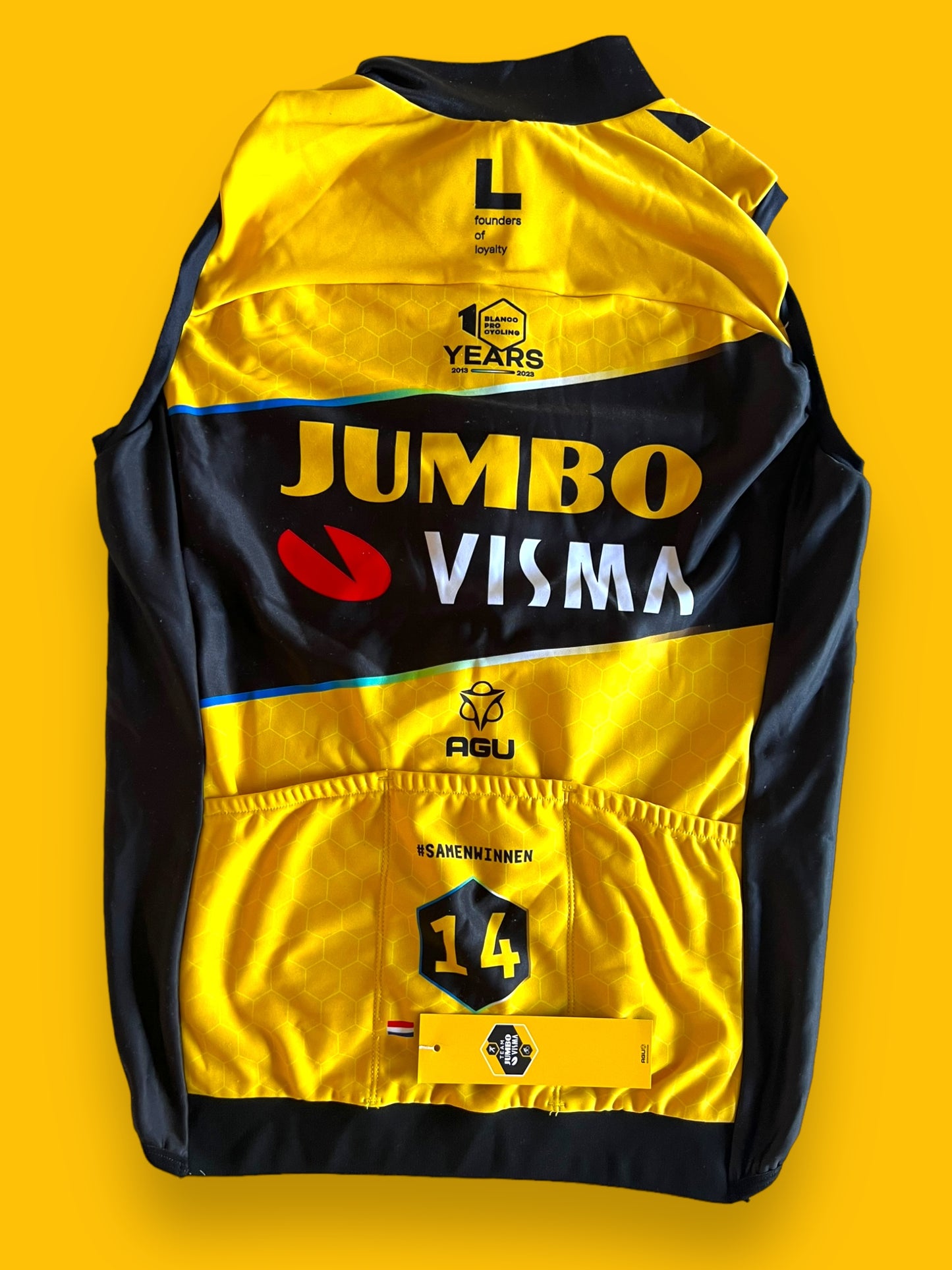 Thermal Vest / Gilet Winter | Agu | Jumbo Visma | Pro Cycling Kit