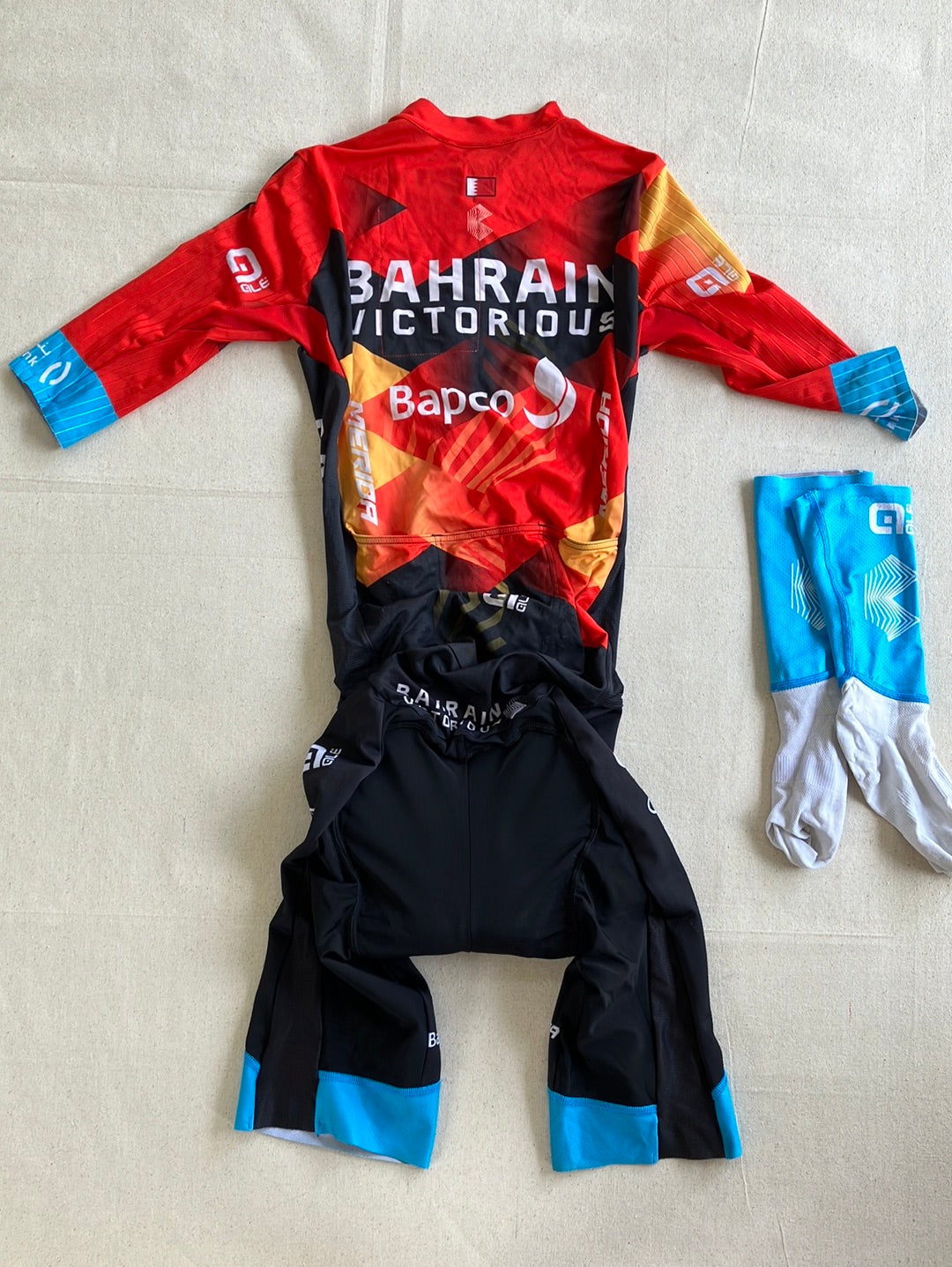 Aero Suit | Ale | Team Bahrain Victorious | Pro Cycling Kit