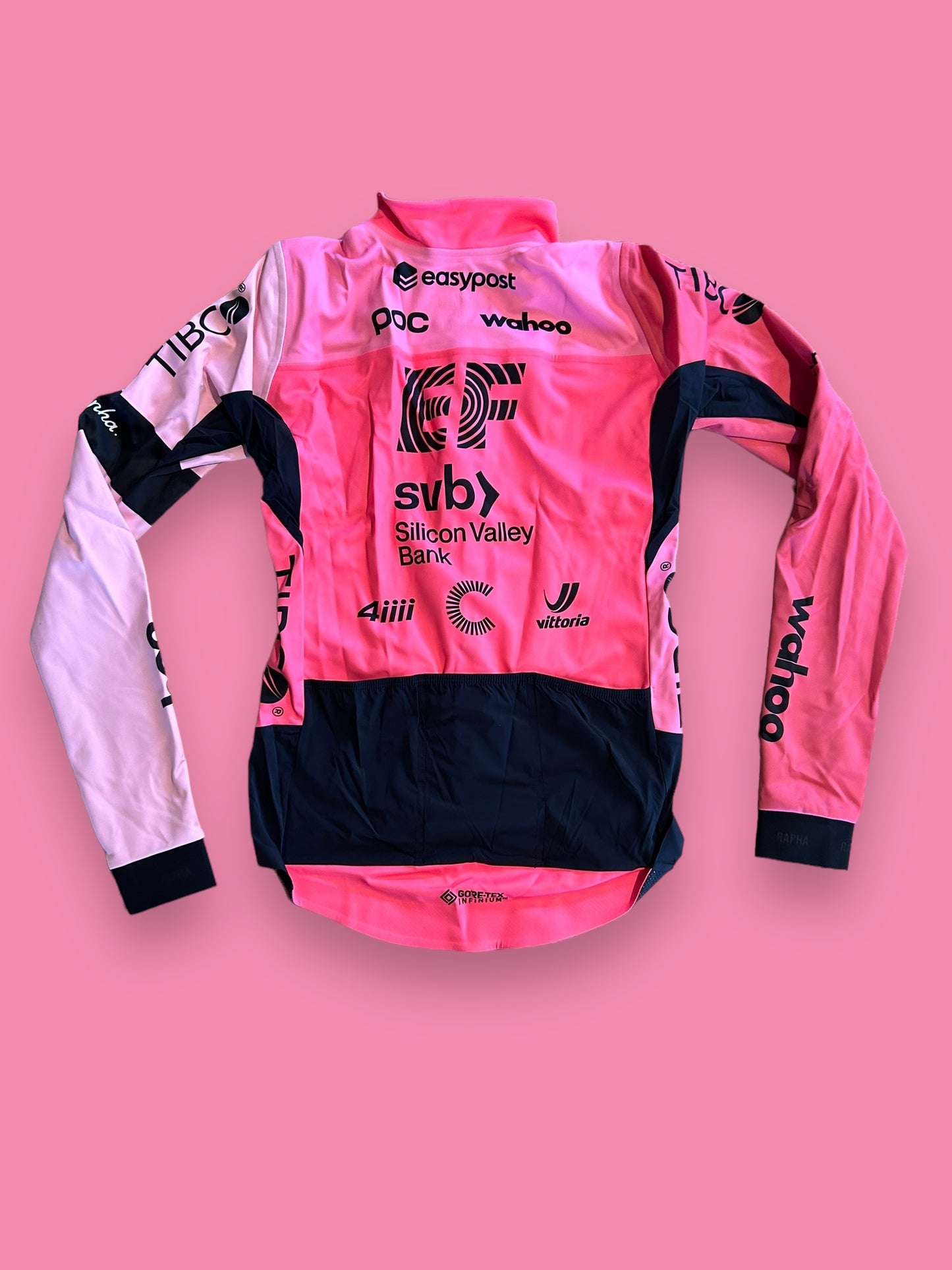 Womens Gore Tex Infinium Jacket | Rapha | EF Education First Tibco | Pro Team Cycling Kit