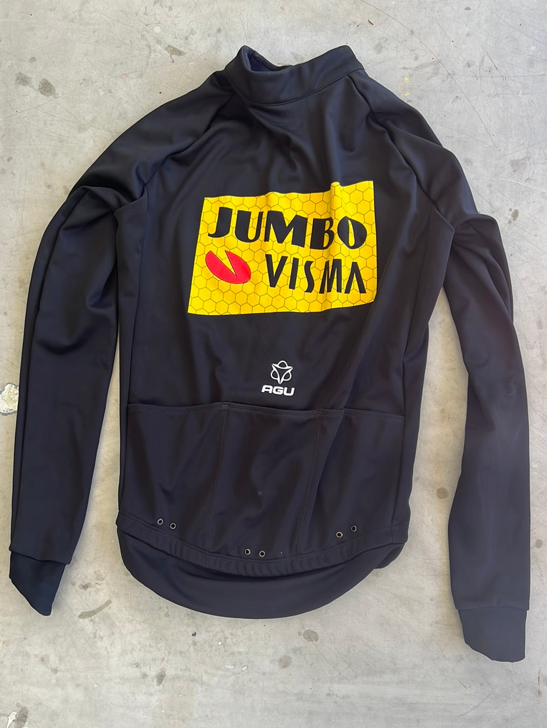 Jumbo Visma - Tom Dumoulin Named Thermal Gabba Jacket  | Agu | Jumbo Visma  | Pro Cycling Kit