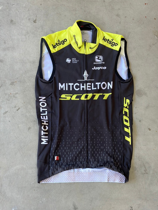 Thermal Winter Vest / Gilet With Pockets  | Giordana | Mitchelton Scott | Pro Cycling Kit