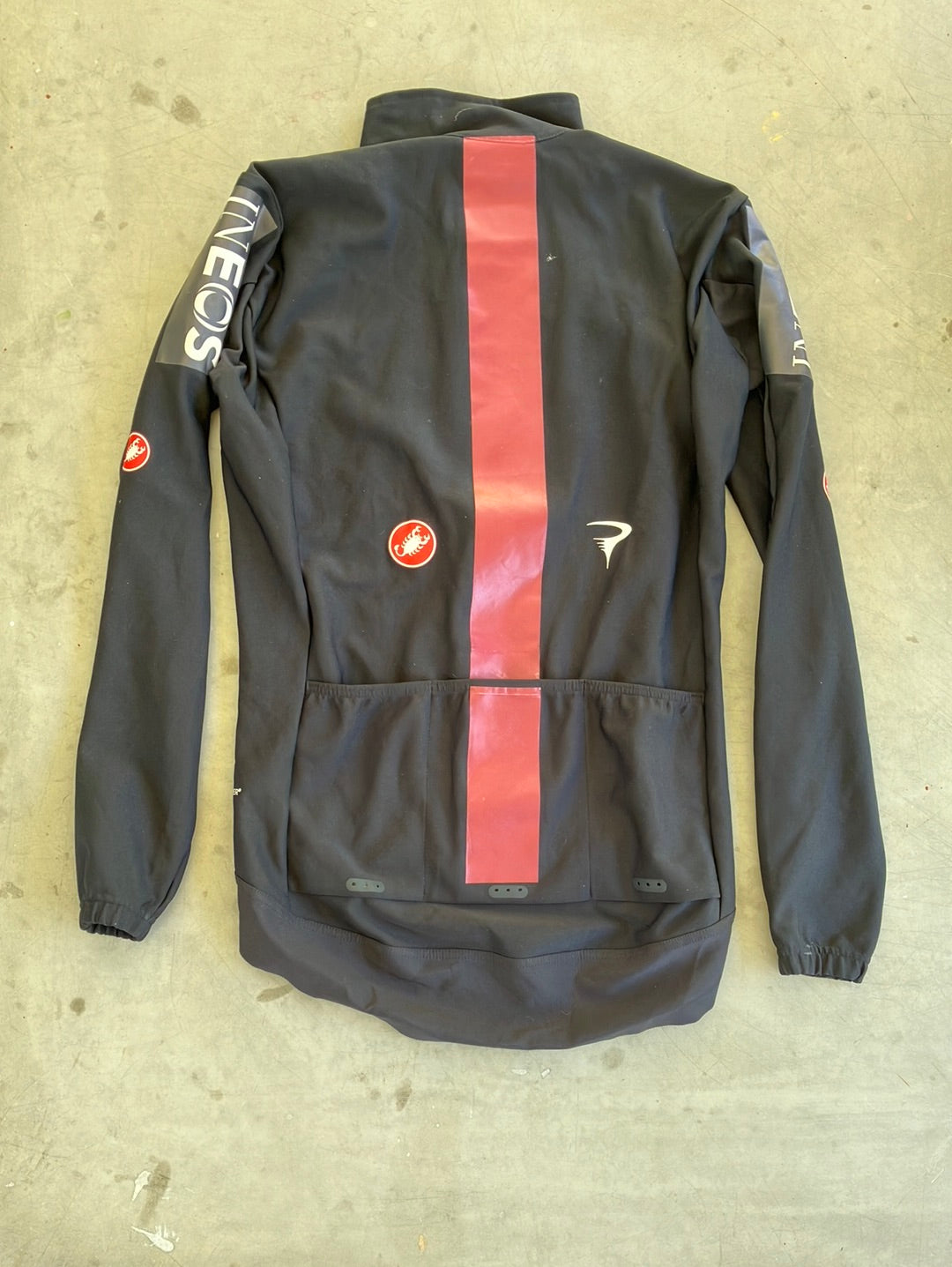 Long Sleeve Rain Jacket Gabba Gore-tex | Castelli | Ineos Grenadiers | Pro-Issued Cycling Kit