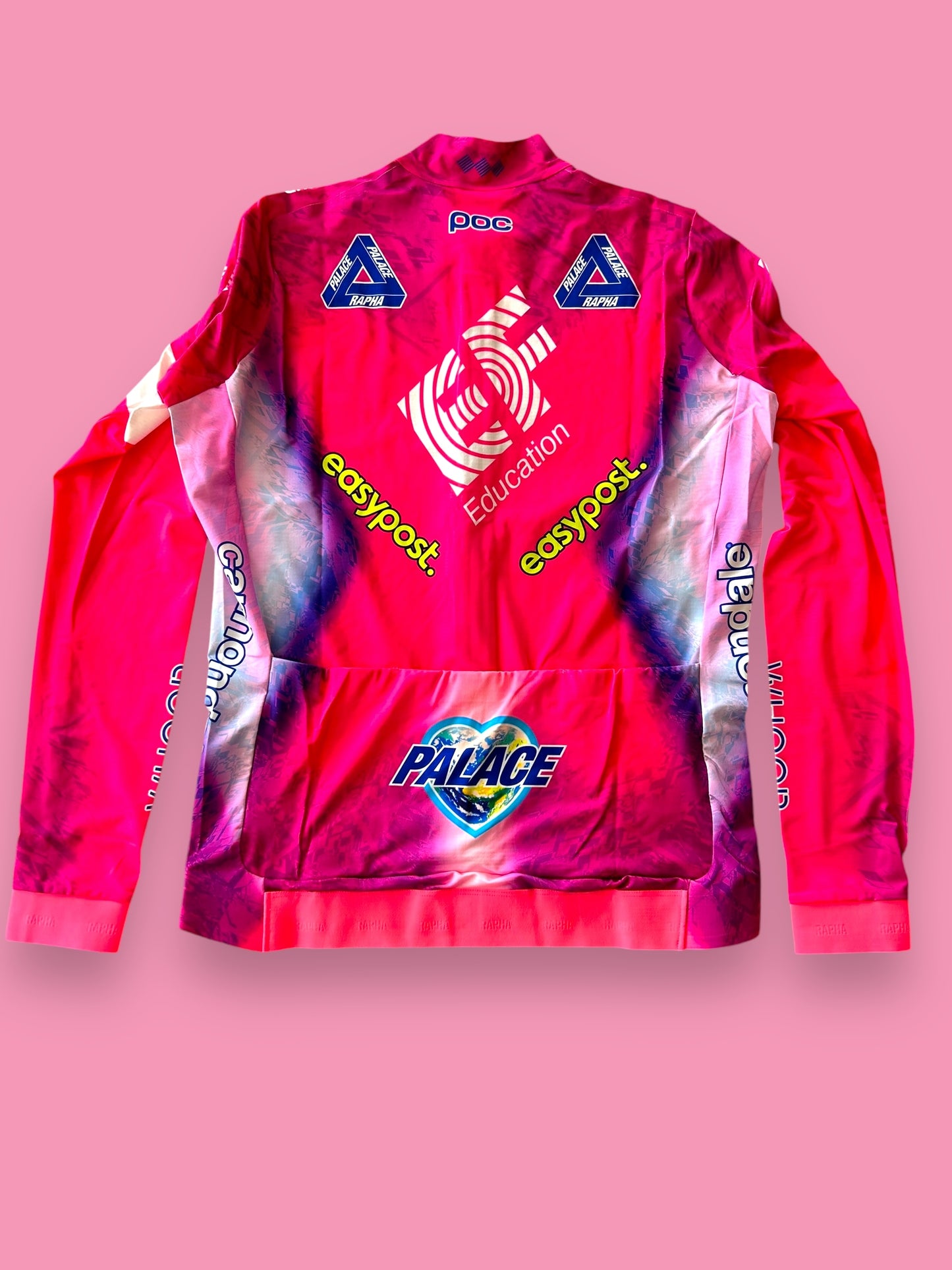 Palace Long Sleeve Jersey - size XL | Rapha | EF Education First Mens Palace Collab Special Edition | Pro Team Cycling Kit