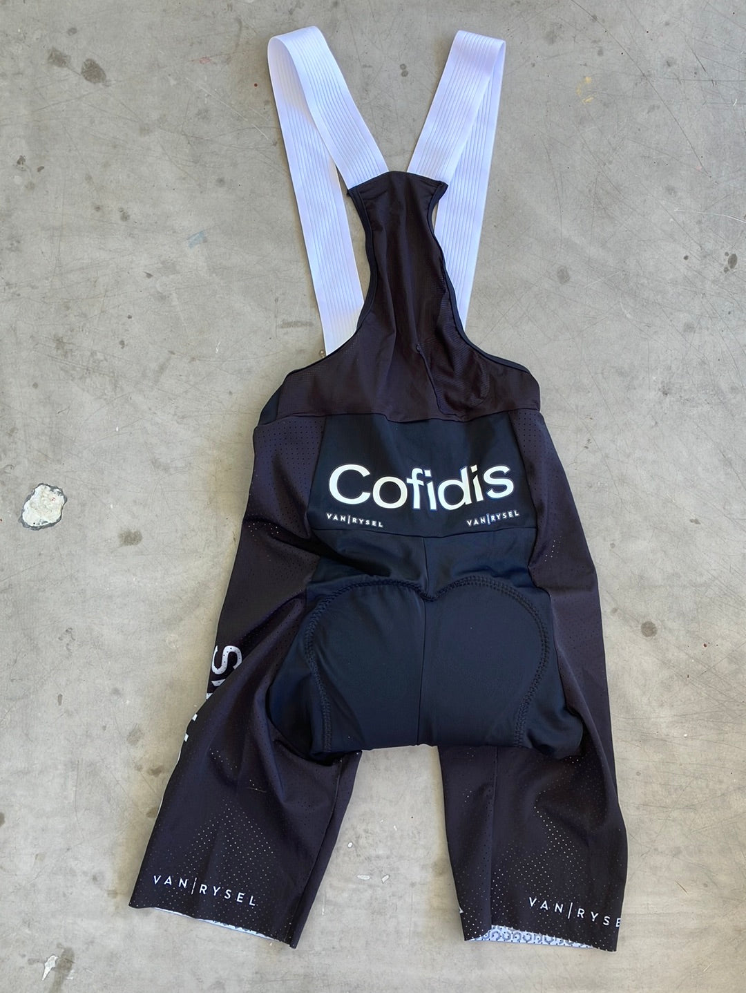 Cofidis | Van Rysel Summer Bib Shorts | Black | Pro-Issued Pro Team Kit