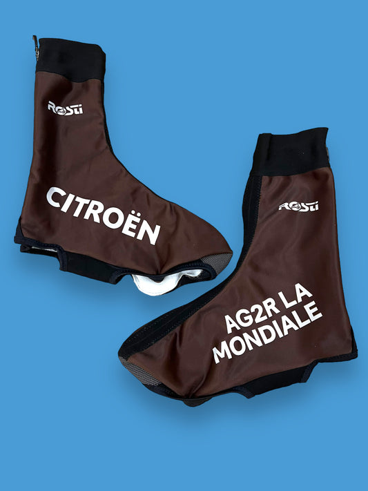 Winter Thermal Shoe Covers | Rosti | AG2R La Mondiale | Pro Cycling Kit