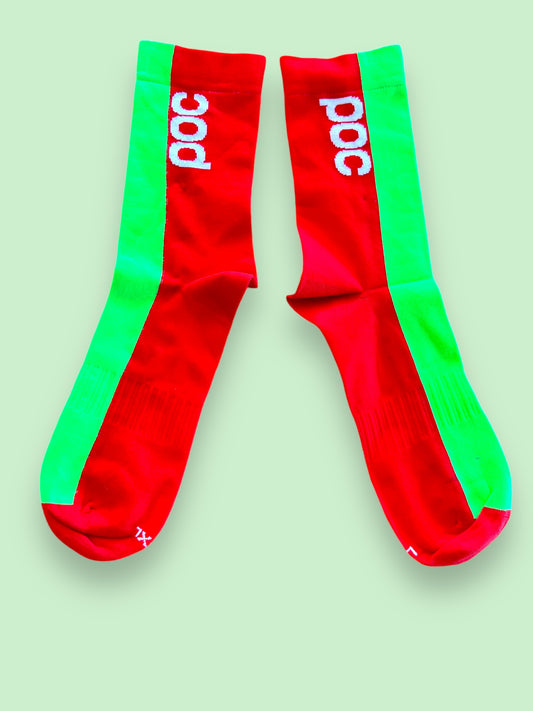 Race Socks | POC | EF Education First-Drapac-Cannondale | Pro Team Cycling Kit