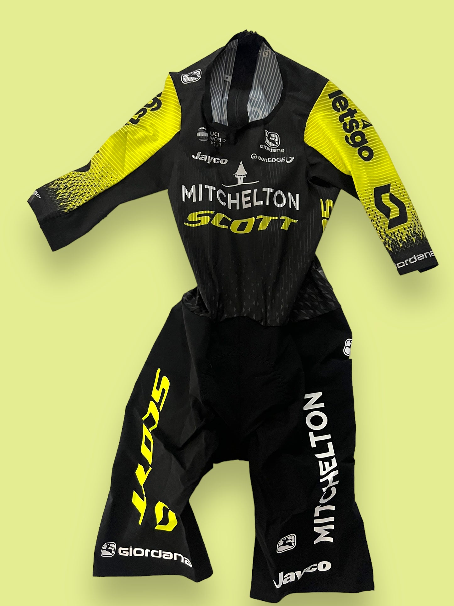 Short Sleeve TT Suit 'Chrono' | Giordana | Mitchelton Scott Pro Team | Pro Cycling Kit