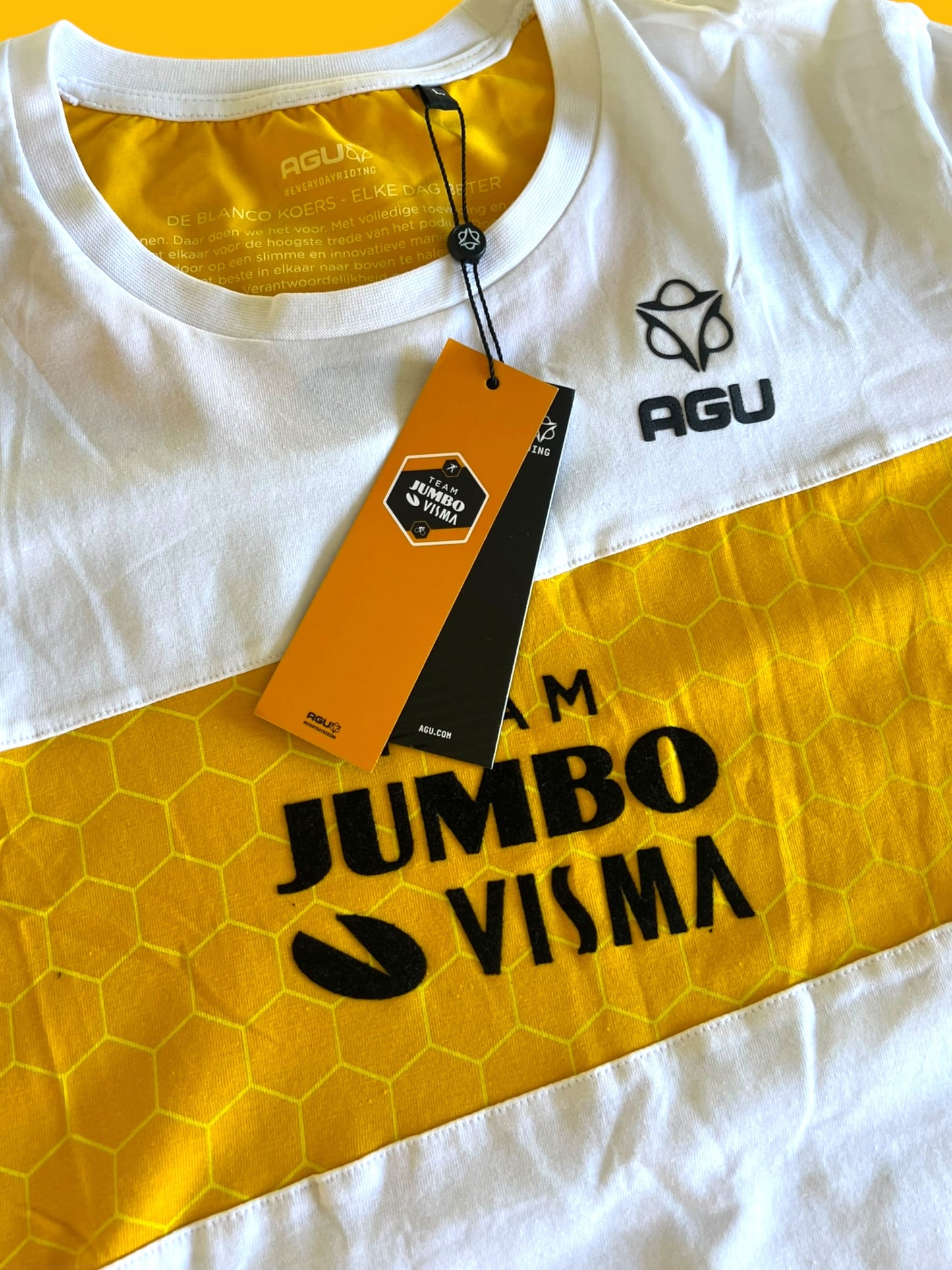 Casual T-Shirt | Agu | Jumbo Visma | Pro Cycling Kit