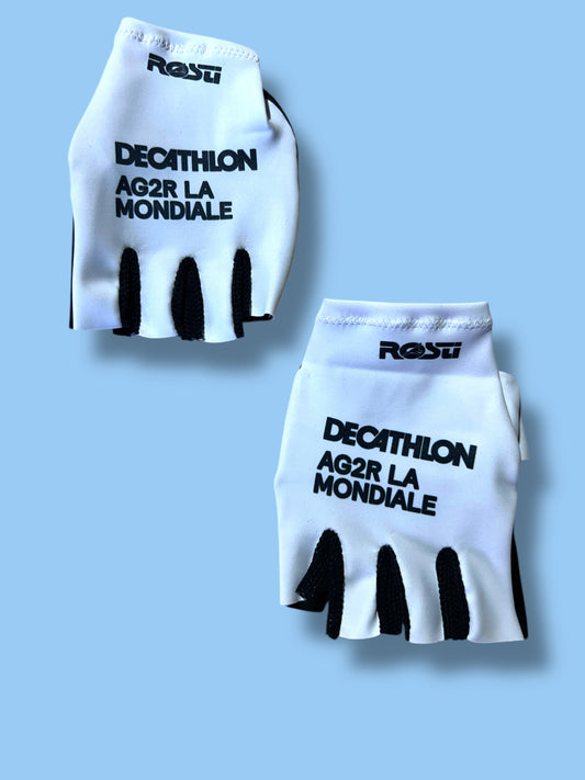 Gloves Mitts Padded Aero Gants | Decathlon AG2R La Mondiale  | Rosti | Pro Cycling Kit