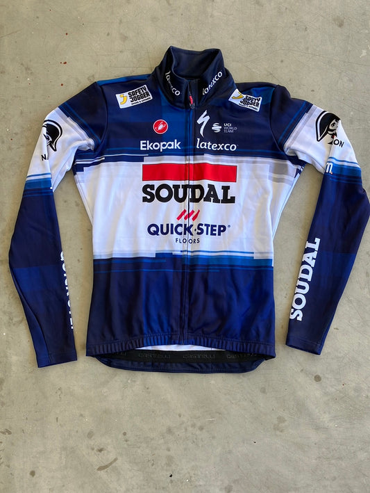 Winter Jersey Thermal Long Sleeve | Castelli | Soudal / Deceuninck Quick-Step | Pro-Issued Cycling Kit