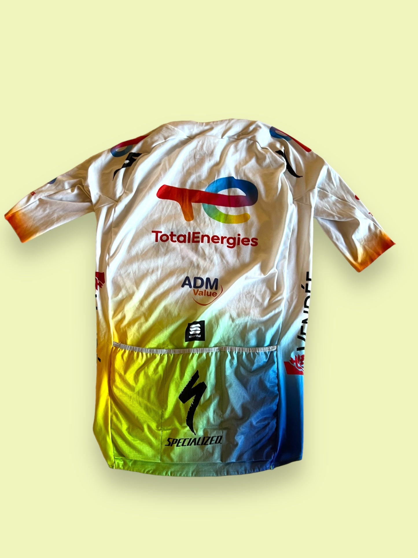 Short Sleeve Jersey | Sportful | Total Energies | Pro Cycling Kit