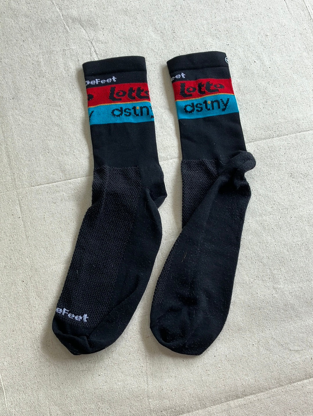 Winter Race Socks | Vermarc | Lotto Dstny | Pro Team Cycling Kit