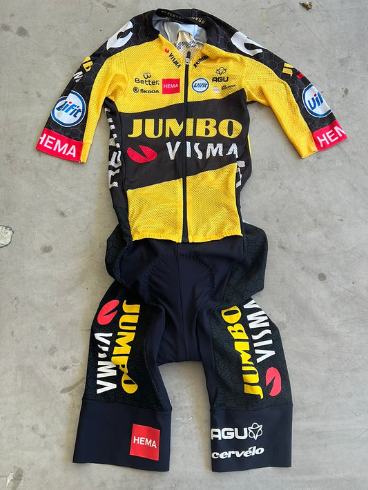 Jumbo Visma Signed Roadsuit / Aero suit  | Agu | Jumbo Visma  | Pro Cycling Kit