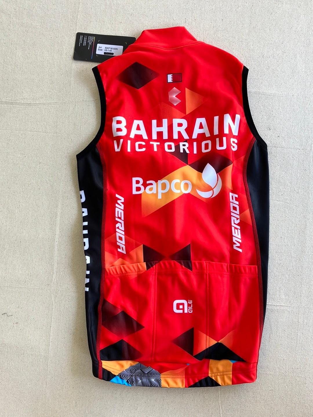 Thermal Vest / Gilet Winter Thermal | Ale | Team Bahrain Victorious | Pro Cycling Kit