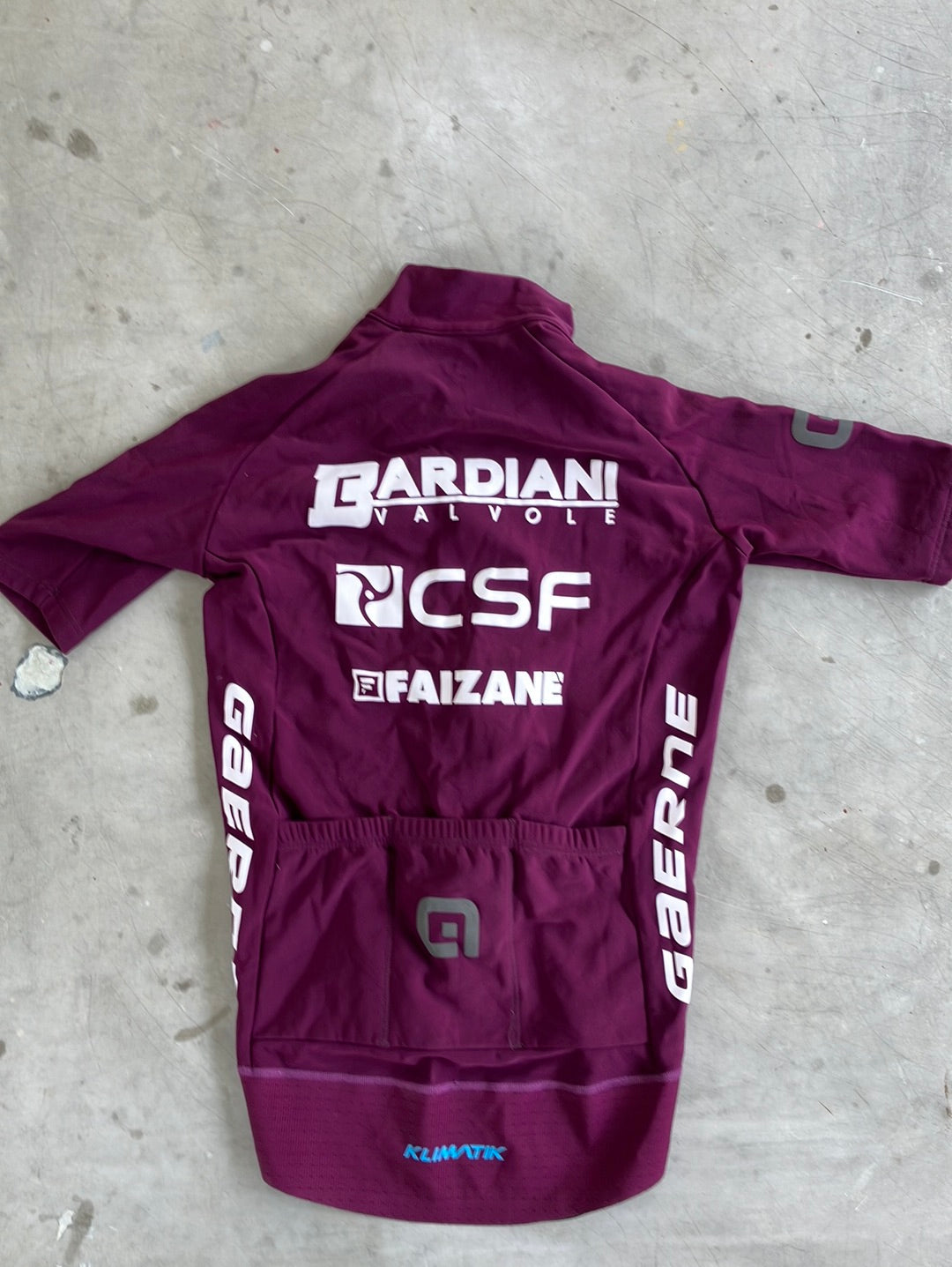 Bardiani | Ale - Short Sleeve Gabba Jacket / Jersey | Pro-Issued Team Kit