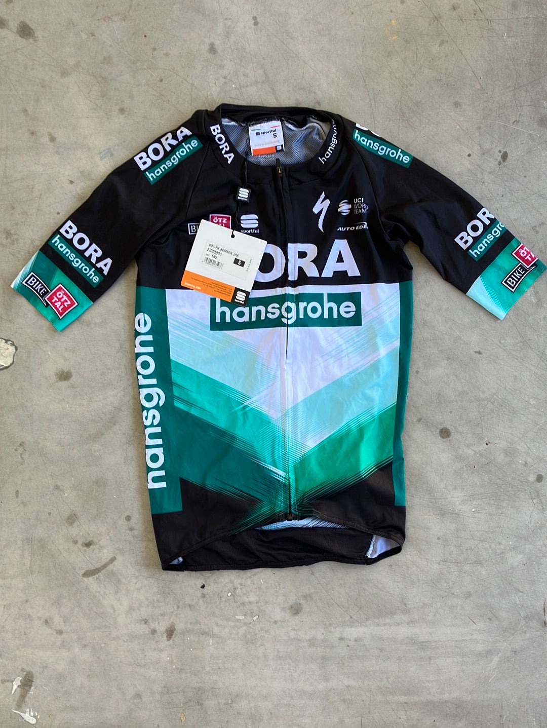 Summer Jersey Lightweight Bomber Short Sleeve | Sportful | Bora Hansgrohe | Pro-Issued Cycling Kit