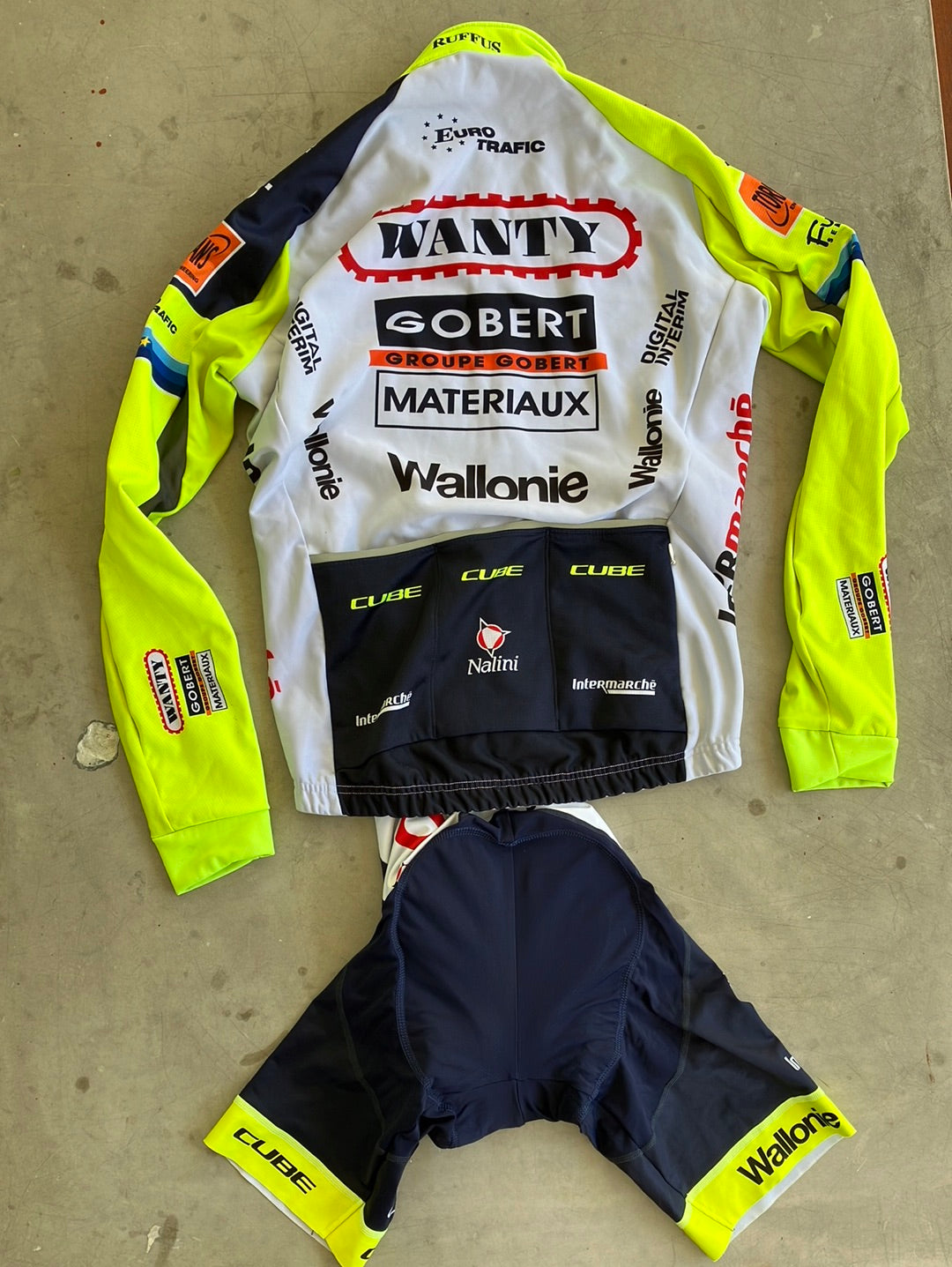 Cycling Kit Bundle - Deep Winter Jacket & Bib Shorts | Nalini | Intermarche | Pro-Issued Cycling Kit