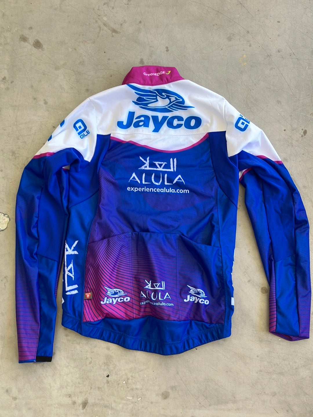 Women's Rain Jacket Waterproof Winter | Ale | Jayco Alula Women | Pro-Issued Cycling Kit