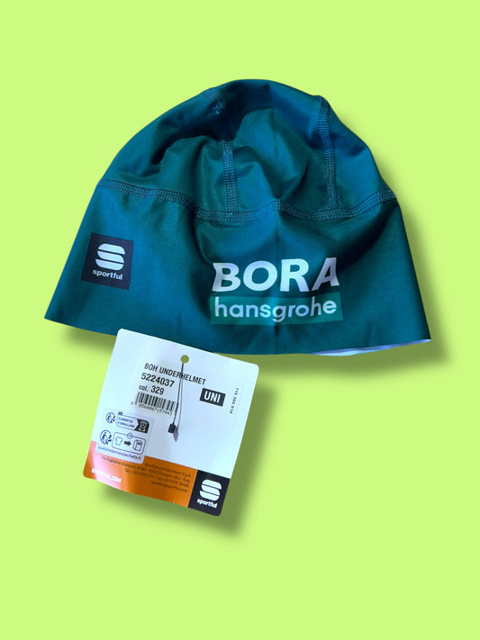 Under helmet Beanie Hat Head Warmer  Thermal Winter Team Issued| Sportful | Bora Hansgrohe| Pro Cycling Kit