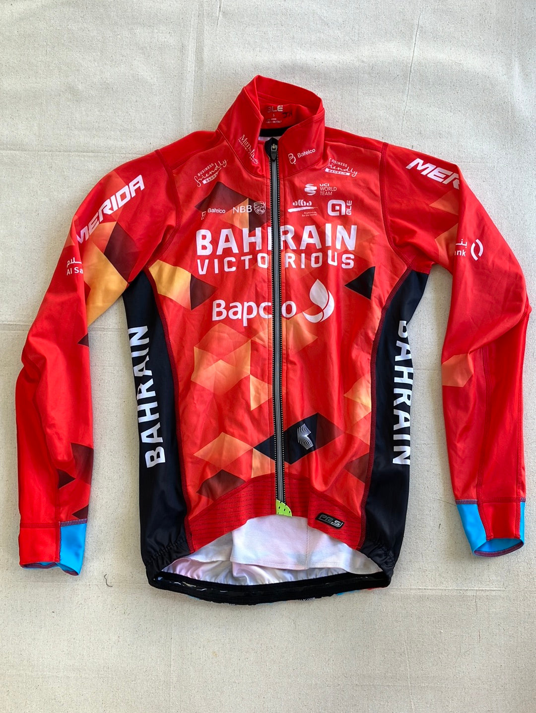 Winter Jacket Long Sleeve | Ale | Team Bahrain Victorious | Pro Cycling Kit