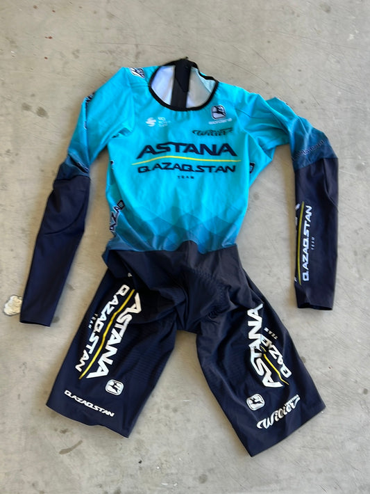 Long Sleeve TT Suit | Giordana |  Astana | Pro Cycling Kit