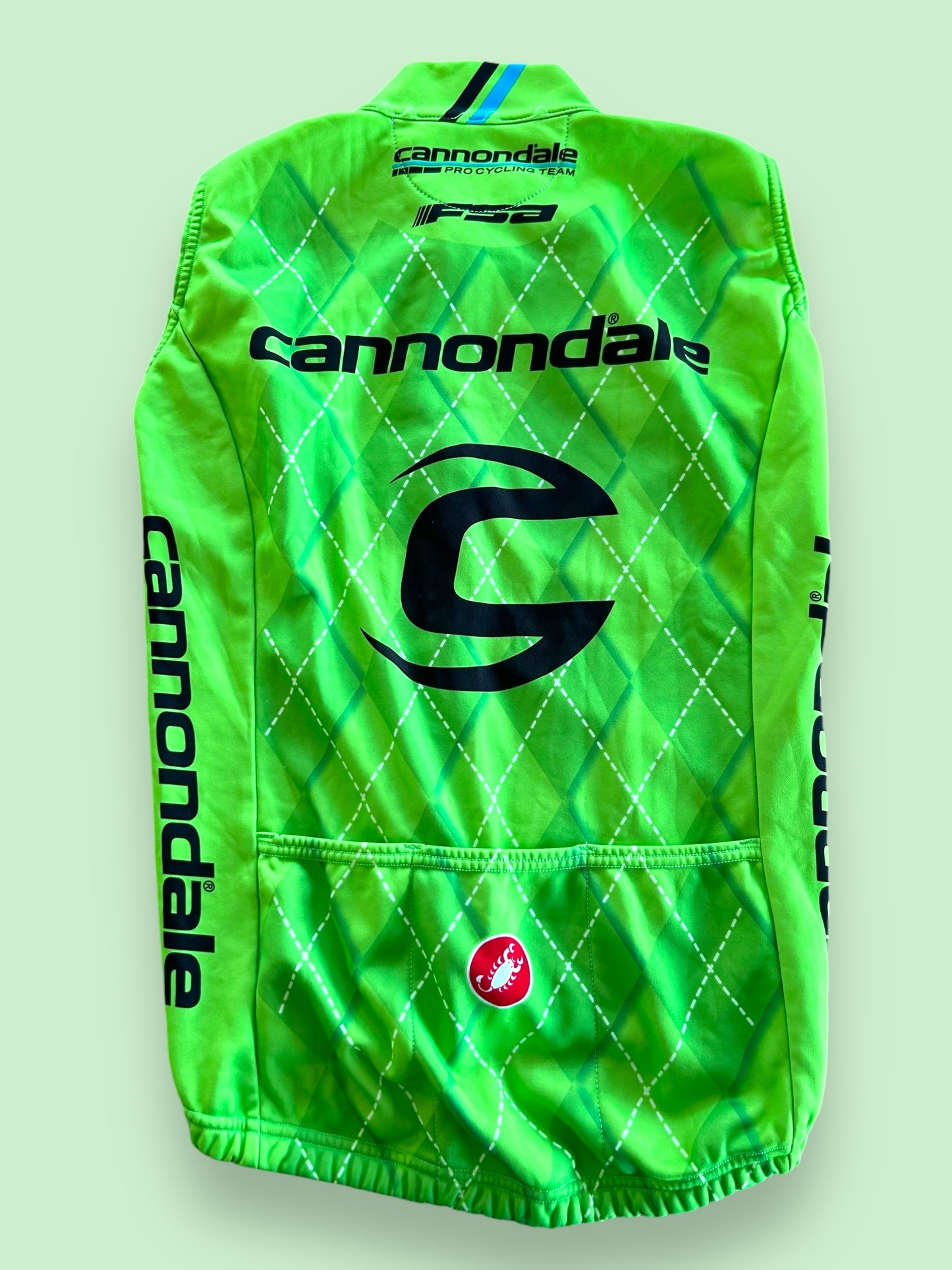 Thermal Vest | Castelli | EF Education First-Drapac-Cannondale | Pro Team Cycling Kit