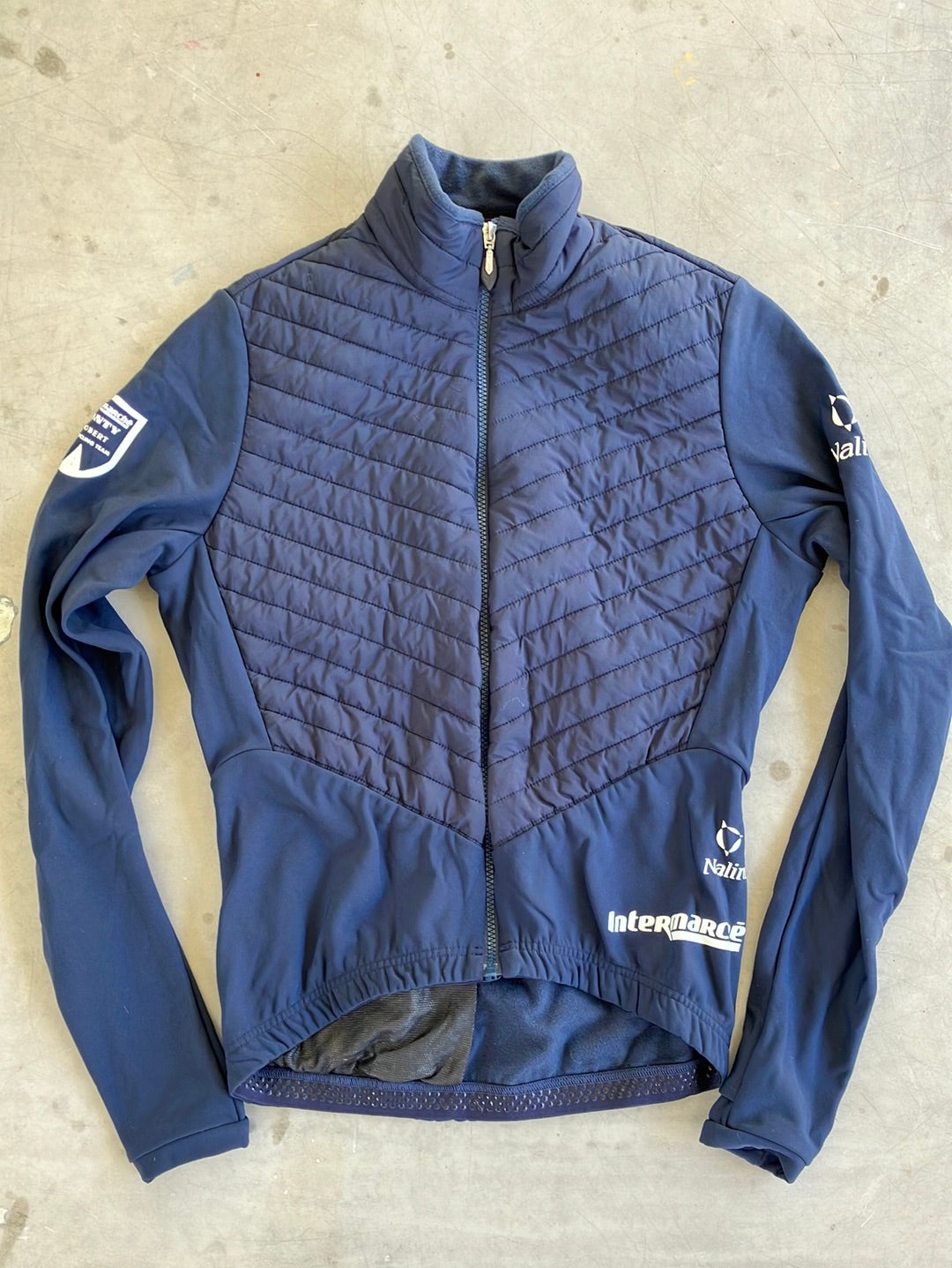 Quilted & Padded Riding Jacket | Nalini | Intermarche | Pro-Issued Cycling Kit