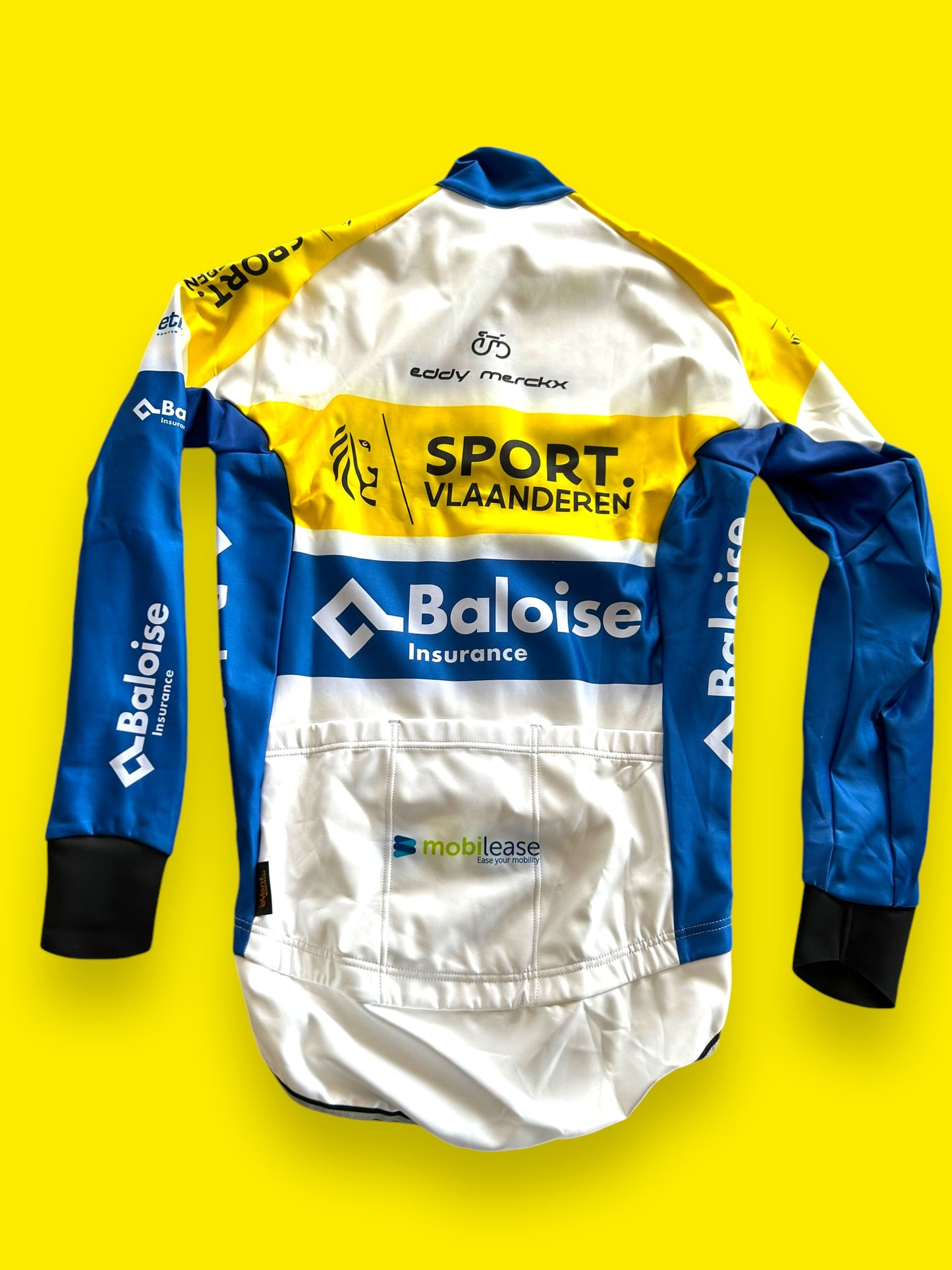 Winter Gabba Jacket | Vermarc | Sport Vlaanderen / Baloise | Pro Team Cycling Kit