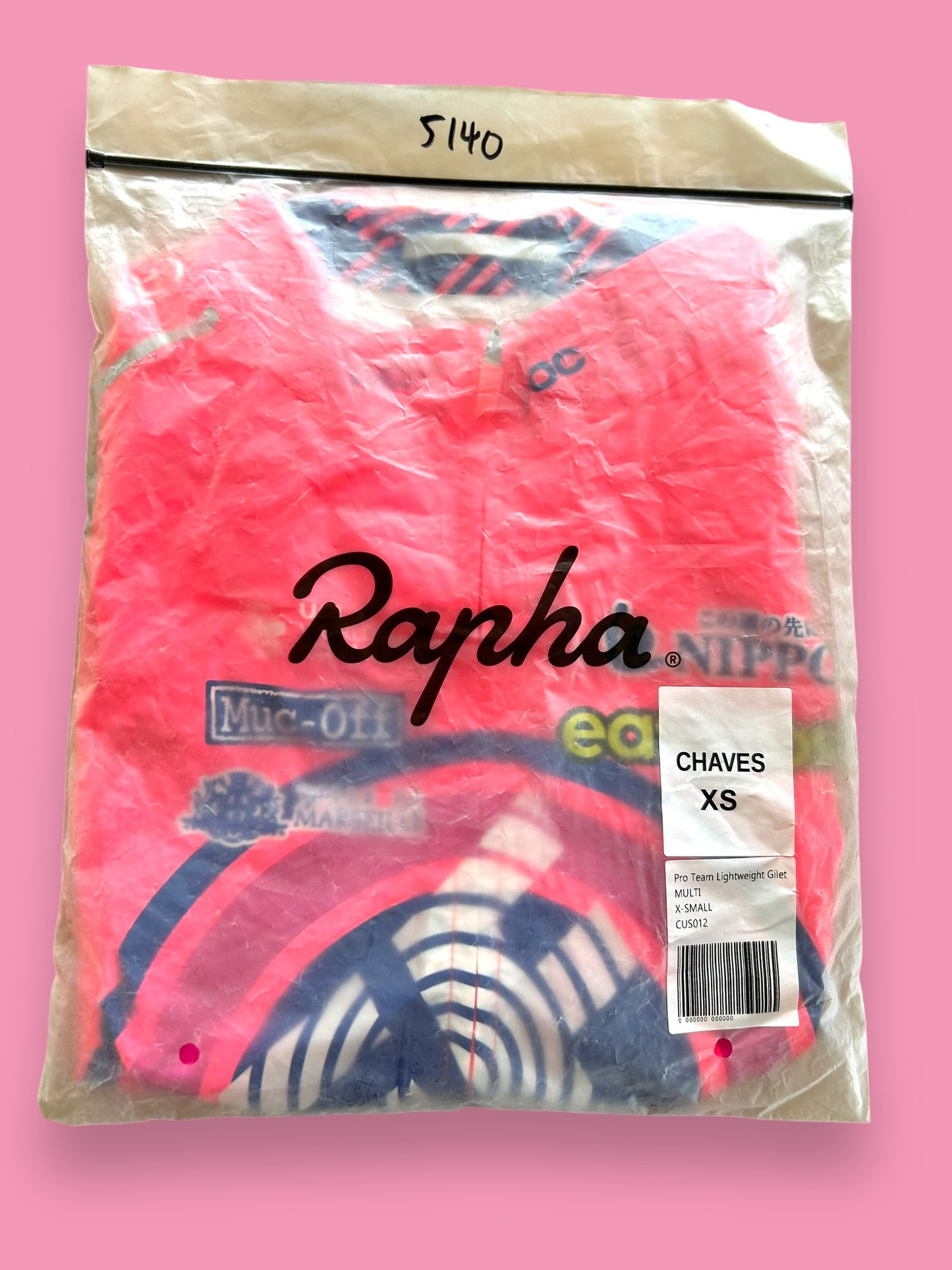 Palace Wind Vest | Rapha | EF Education First Mens Palace Collab Special Edition | Pro Team Cycling Kit