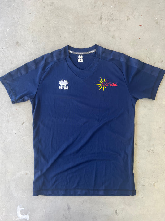 Cofidis | Casual T-Shirt | Navy | S | Rider-Issued Casual Team Kit