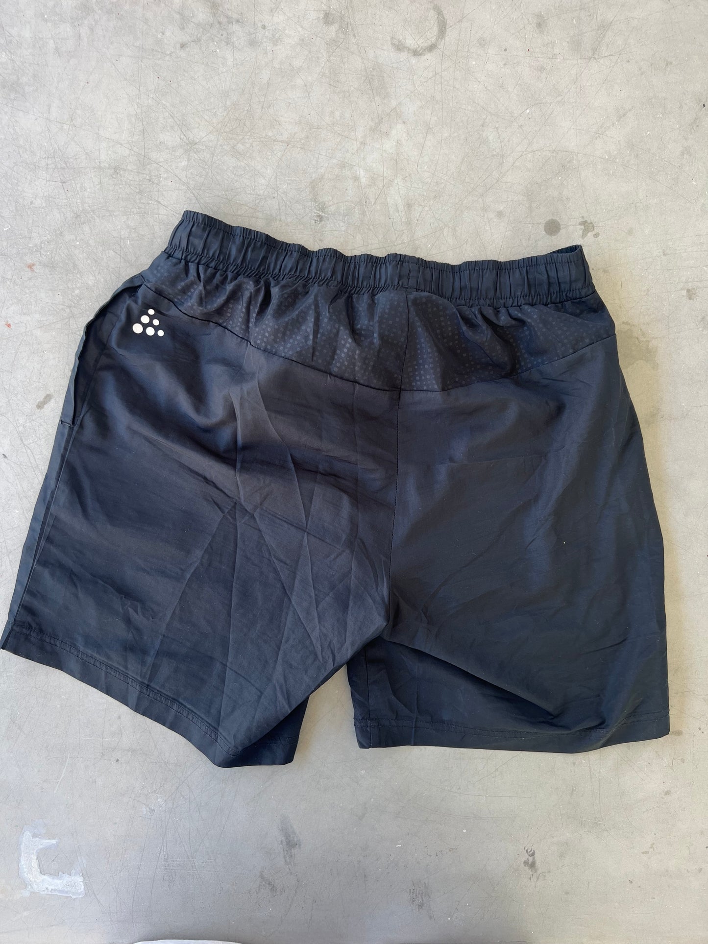 DSM | Craft Casual Running Shorts | Black | S | Rider-Issued Casual Team Kit