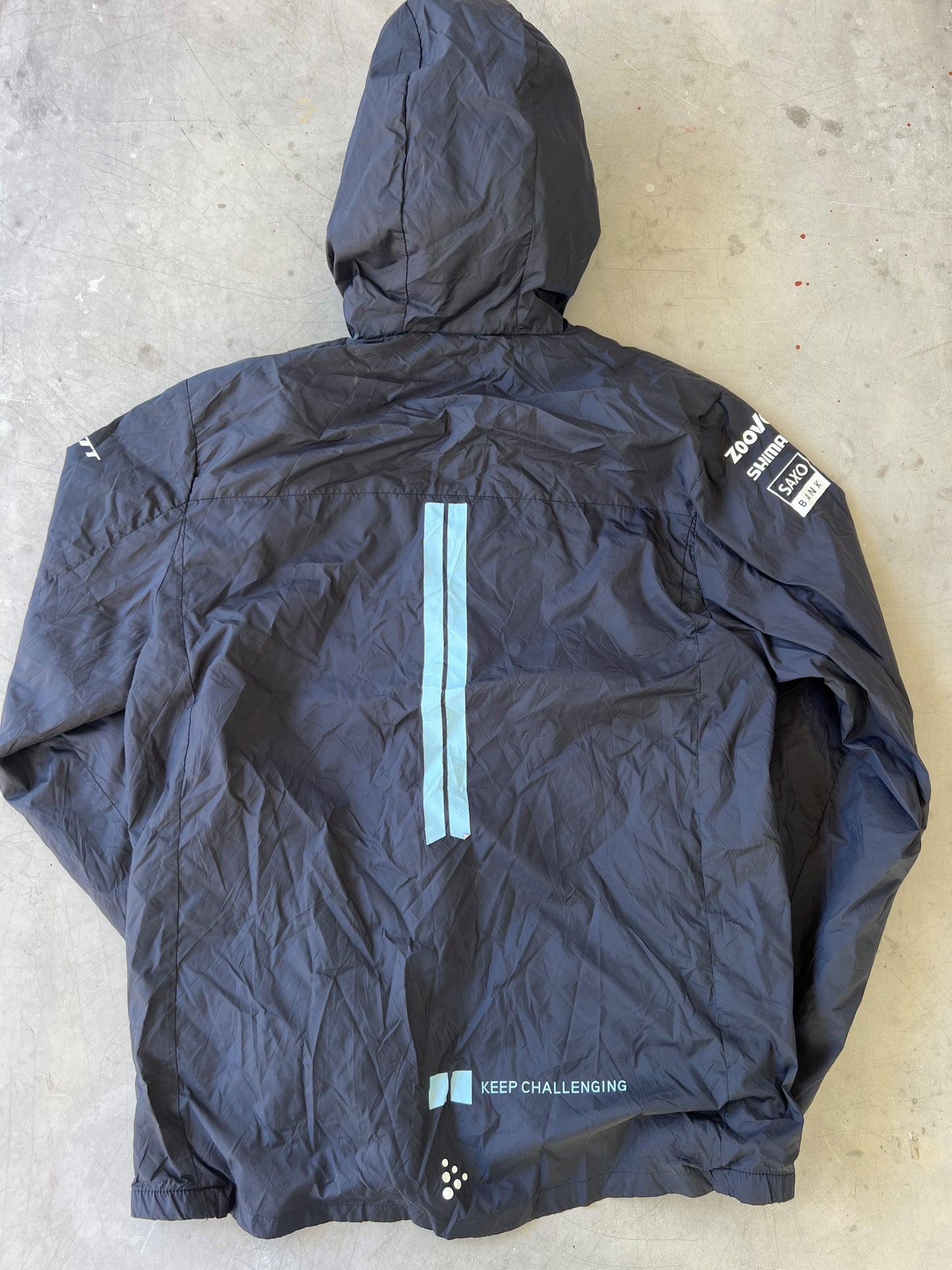 DSM | Craft Casual Rain Jacket | Black | M | Rider-Issued Casual Team Kit