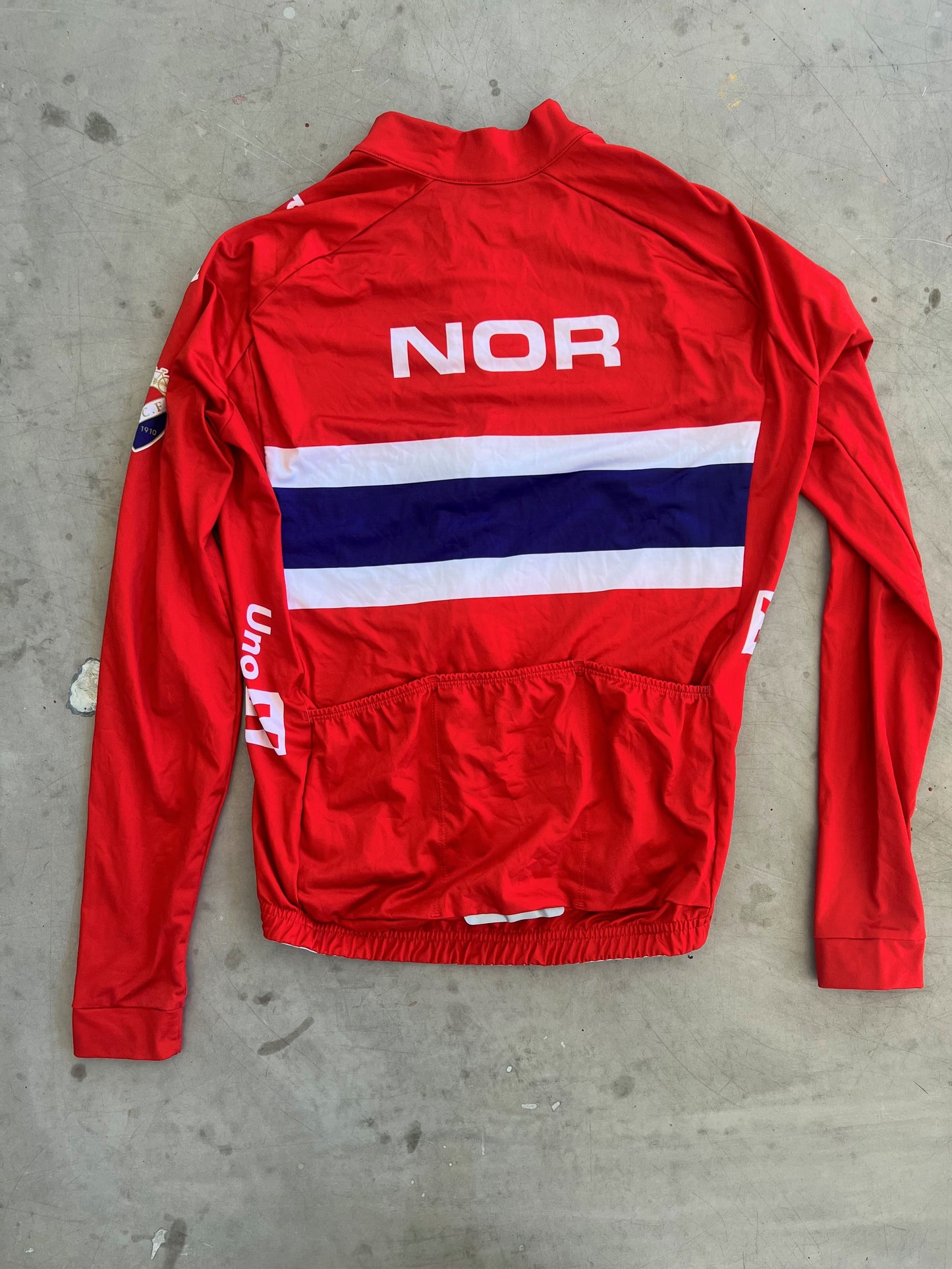 Norway National Team | Orack Long Sleeve Jersey | S | Rider-Issued Pro Team Kit