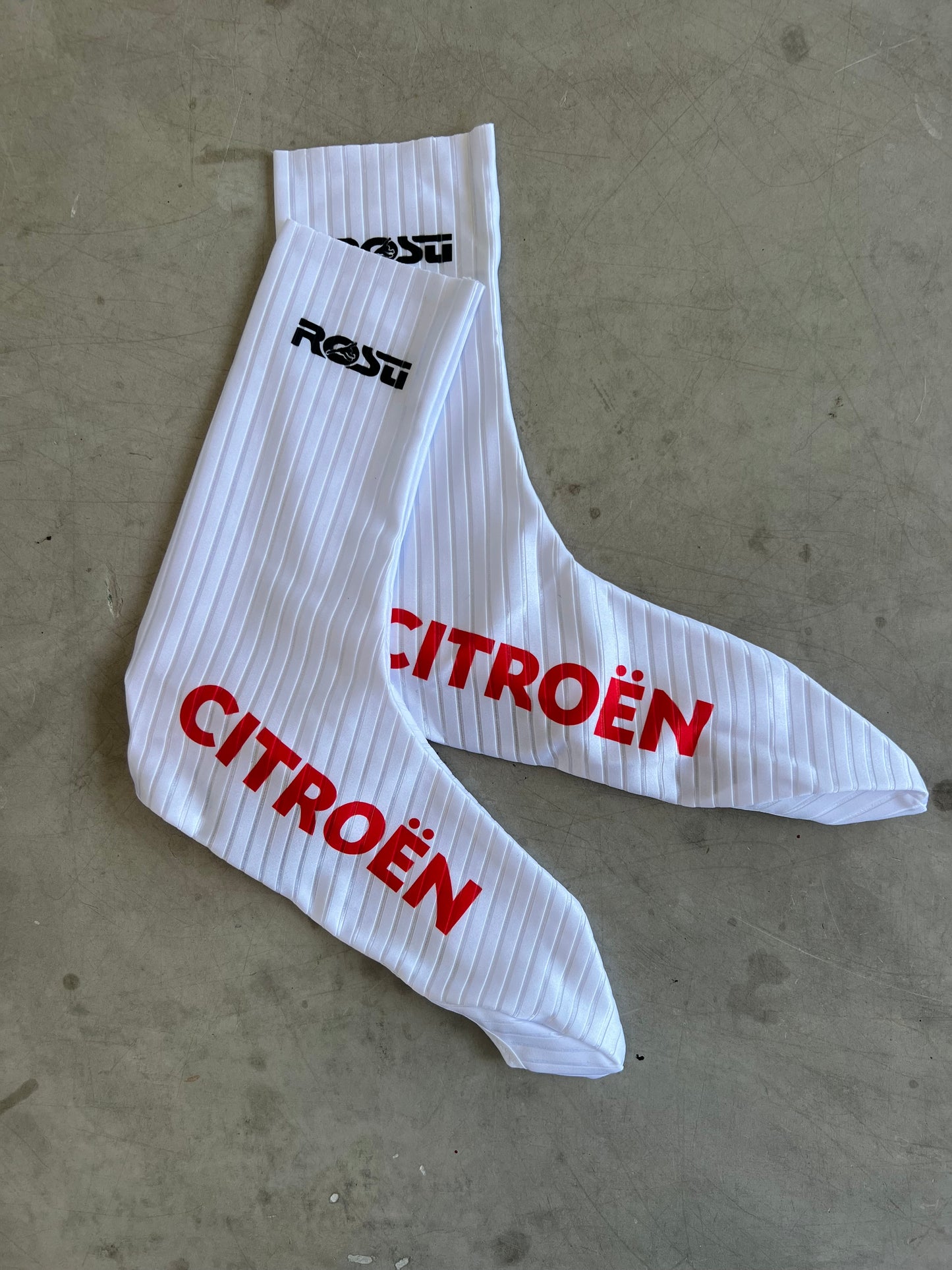 TT Overshoes / Aero Shoe Covers / Booties Cycling | Rosti | AG2R Citroen | Pro Kit