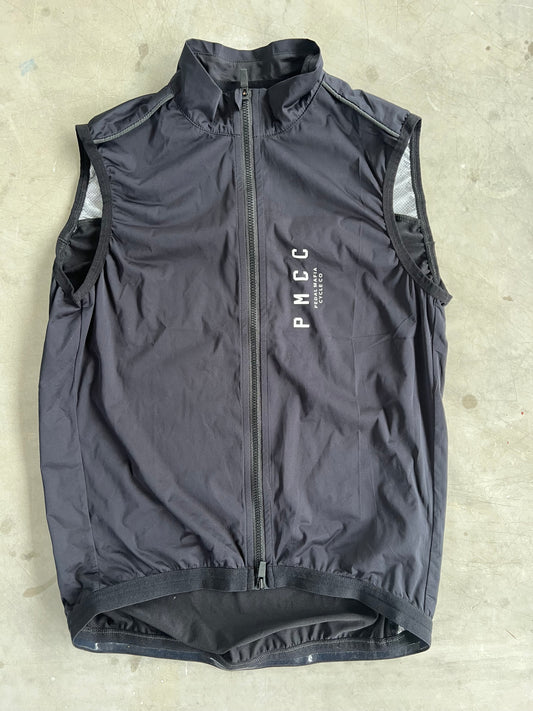 Pedal Mafia - Wind Vest / Gilet | Black | XS | Rider-Issued Pro Team Kit