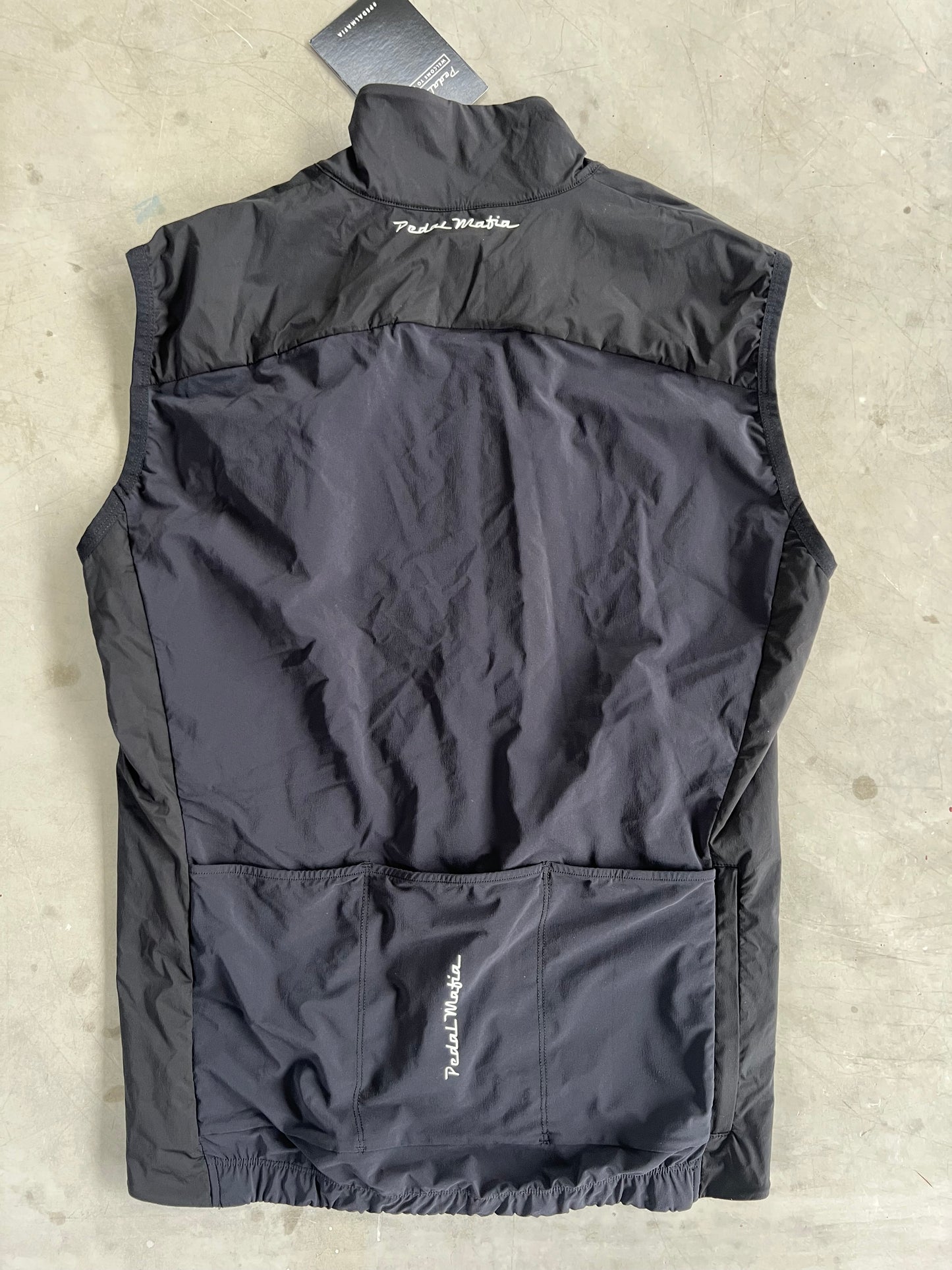 Pedal Mafia - Thermal Wind Vest / Gilet | Black | XS | Rider-Issued Pro Team Kit