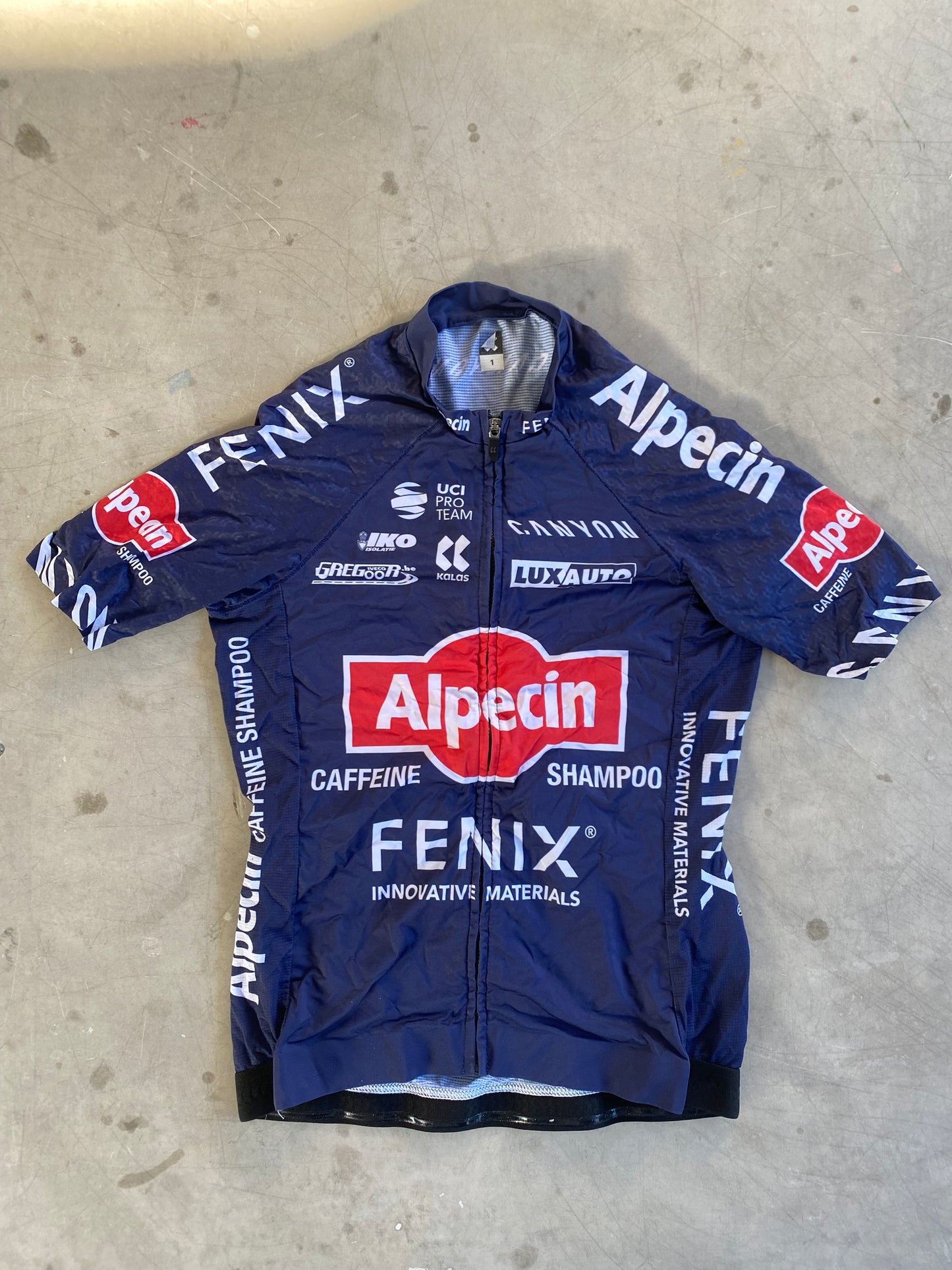 Alpecin Fenix Women | Kalas Kit Bundle - Short Sleeve Light Jersey, Bibs, etc | S/M | Rider-Issued Pro Team Kit