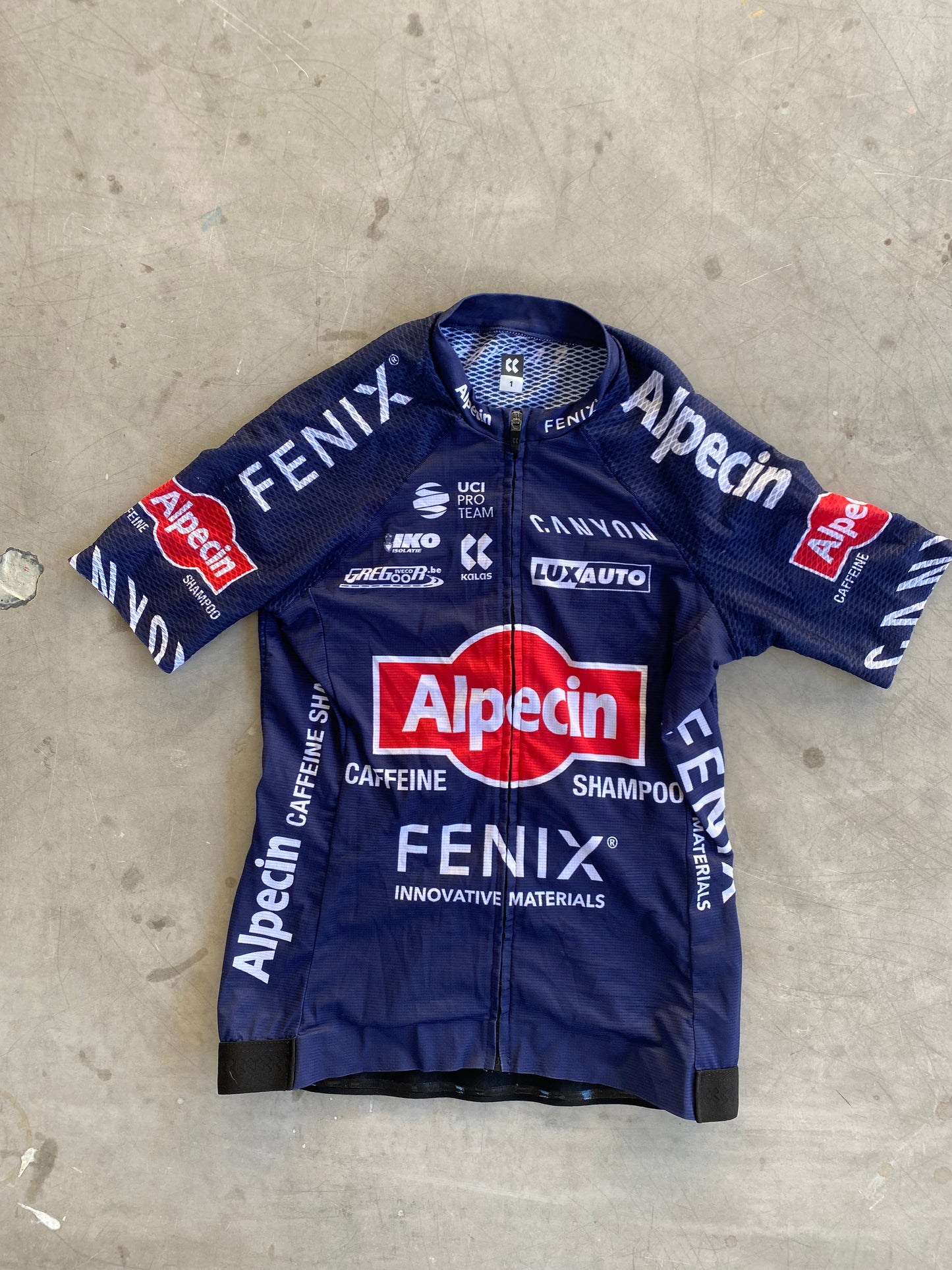 Alpecin Fenix Women | Kalas Kit Bundle - Short Sleeve Light Jersey, Bibs, etc | S/M | Rider-Issued Pro Team Kit