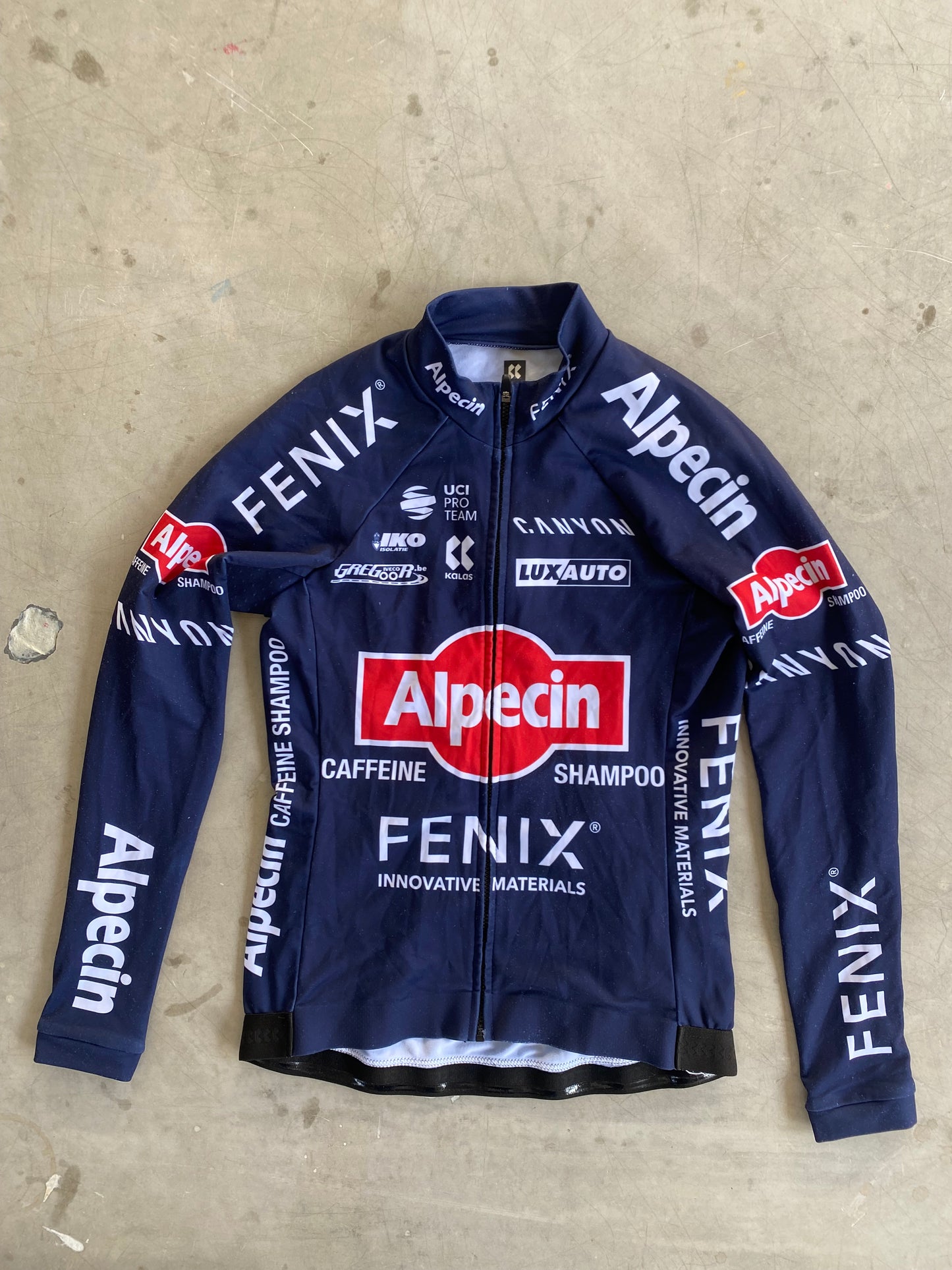 Alpecin Fenix Women | Kalas Winter Bundle - Thermal Jersey, Bibs, tights | S/M | Rider-Issued Pro Team Kit