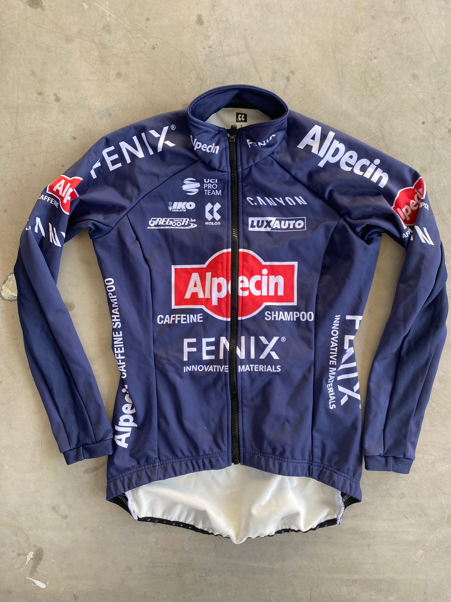 Alpecin Fenix Women | Kalas Deep Winter Bundle - Jacket & Padded Tights | S/M | Rider-Issued Pro Team Kit