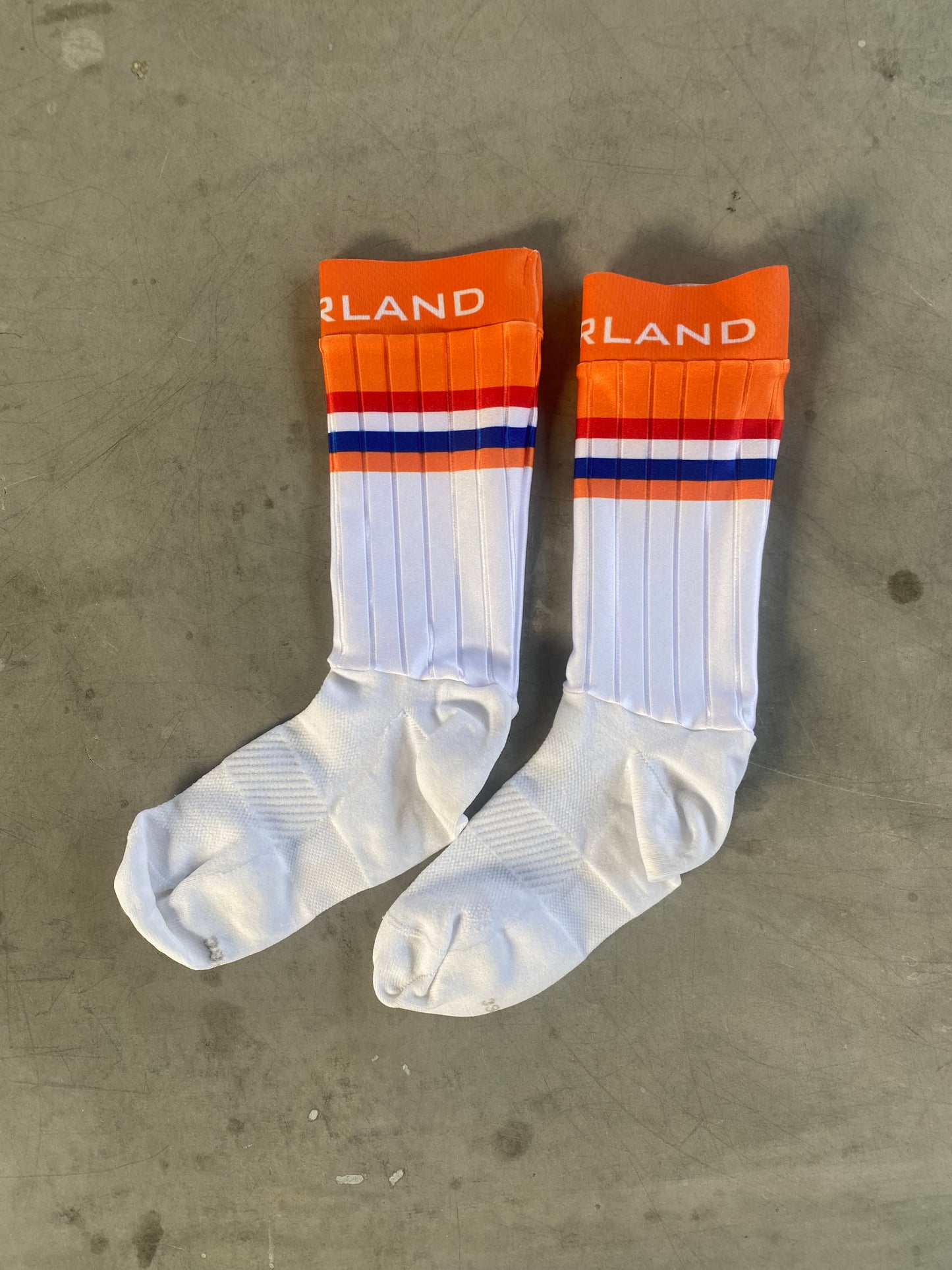 Dutch National Team Women | Bioracer Aero Socks | Rider-Issued Pro Team Kit