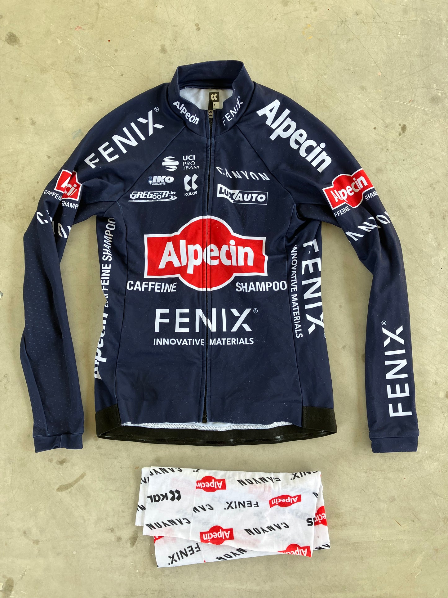 Alpecin Fenix Women | Kalas Long Sleeve Thermal Jersey | S | Rider-Issued Pro Team Kit