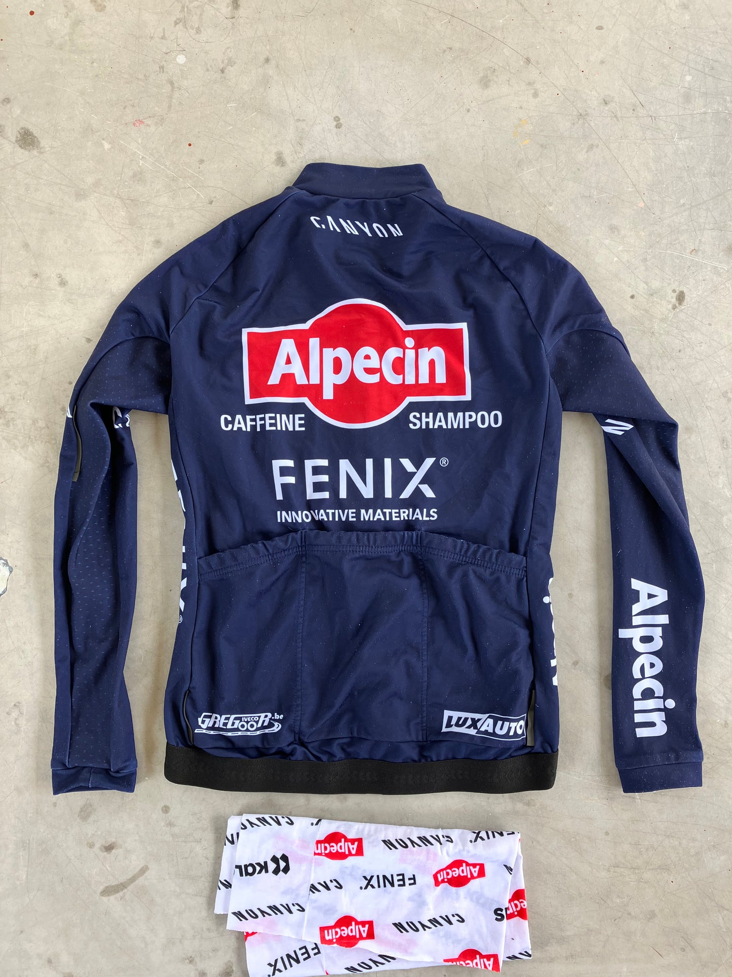 Alpecin Fenix Women | Kalas Long Sleeve Thermal Jersey | S | Rider-Issued Pro Team Kit